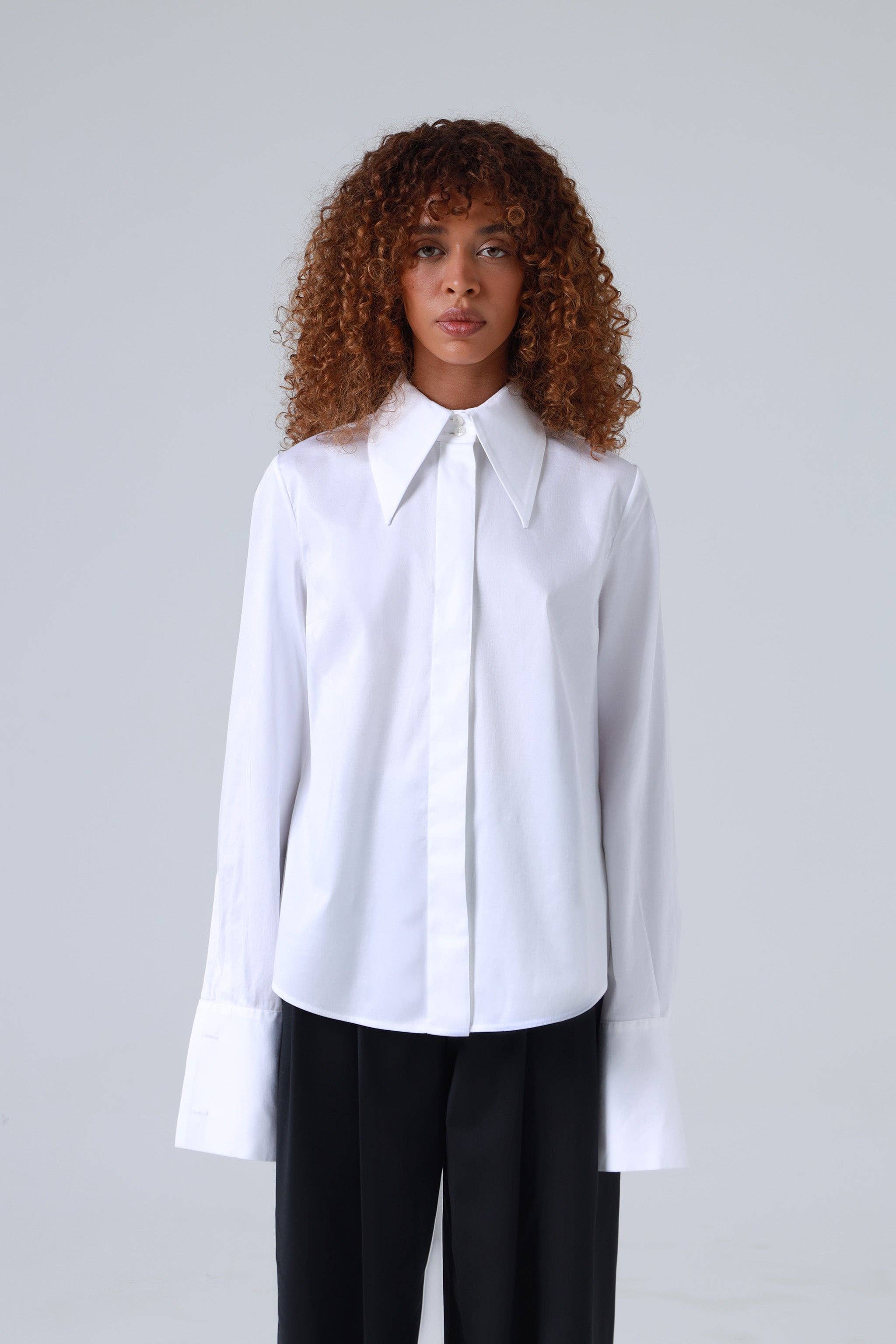 Imperiosa Classic White Shirt with French Cuffs