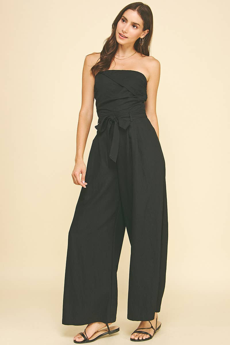 TUBE SLEEVELESS JUMPSUIT - 6522B