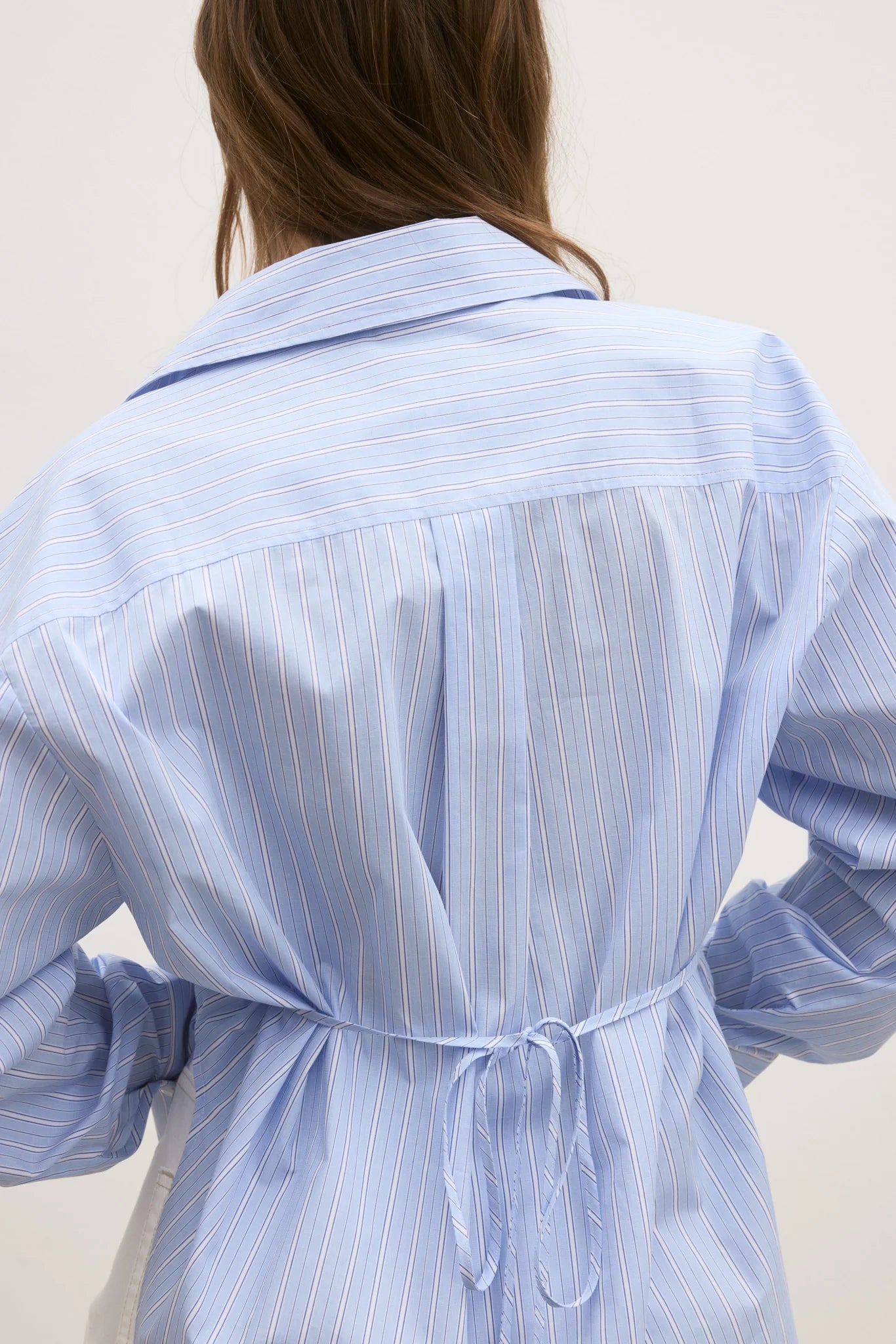 Tilda Shirt: Blue Stripe