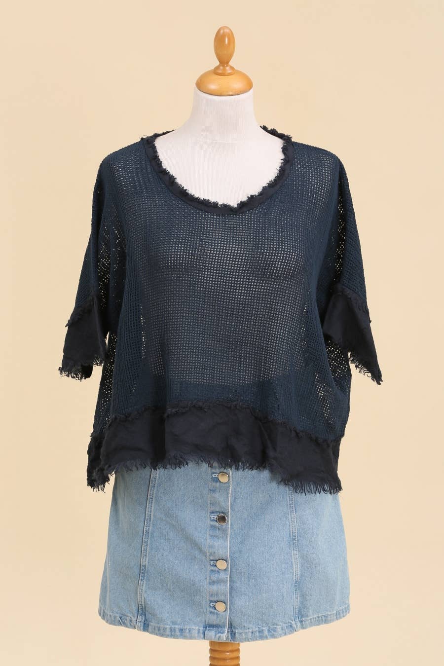 COTTON KNIT TOP 23911 100% COTTON