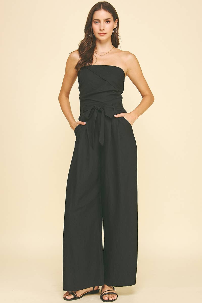 TUBE SLEEVELESS JUMPSUIT - 6522B