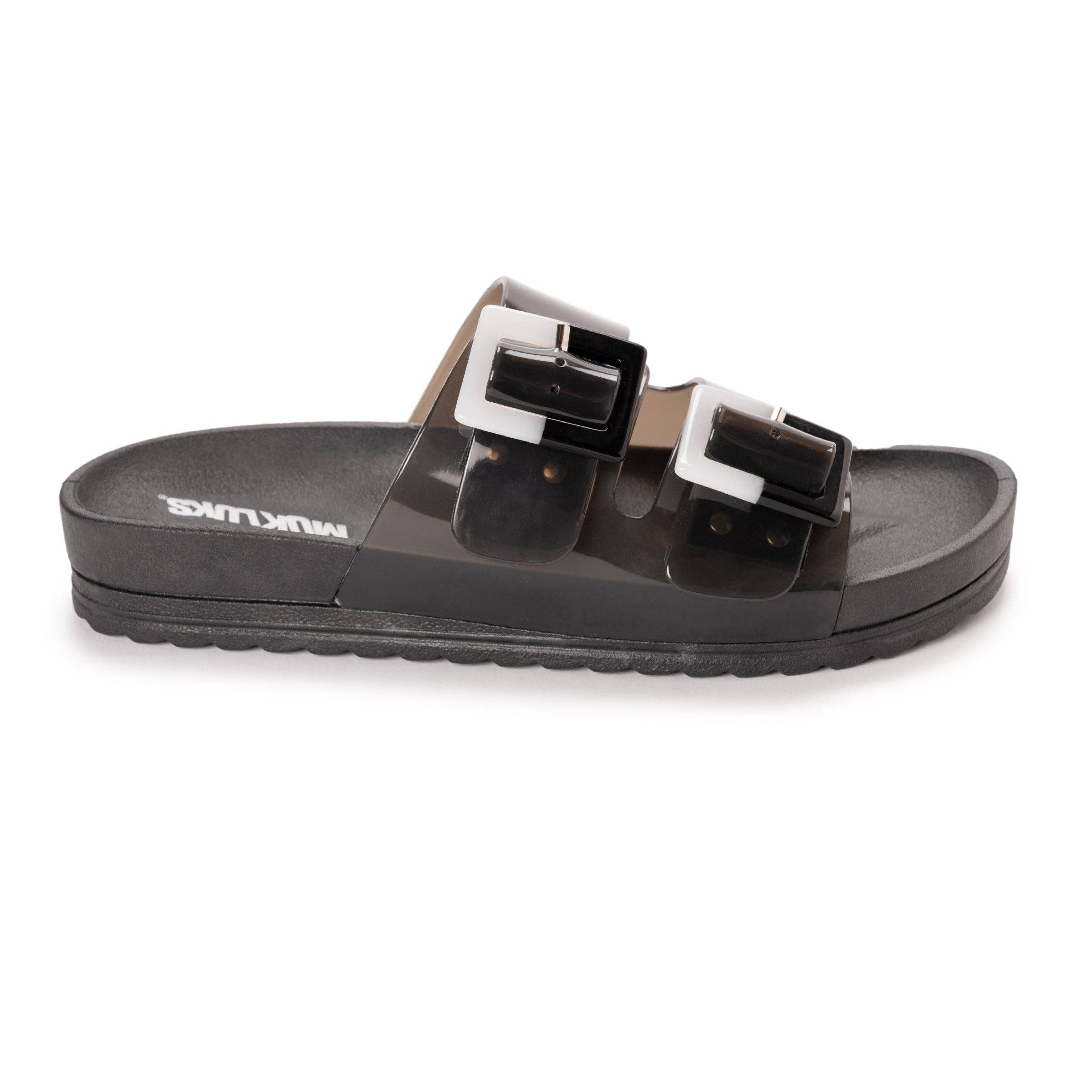 Muk Luks Women's Grand Cayman Lucite Sandal