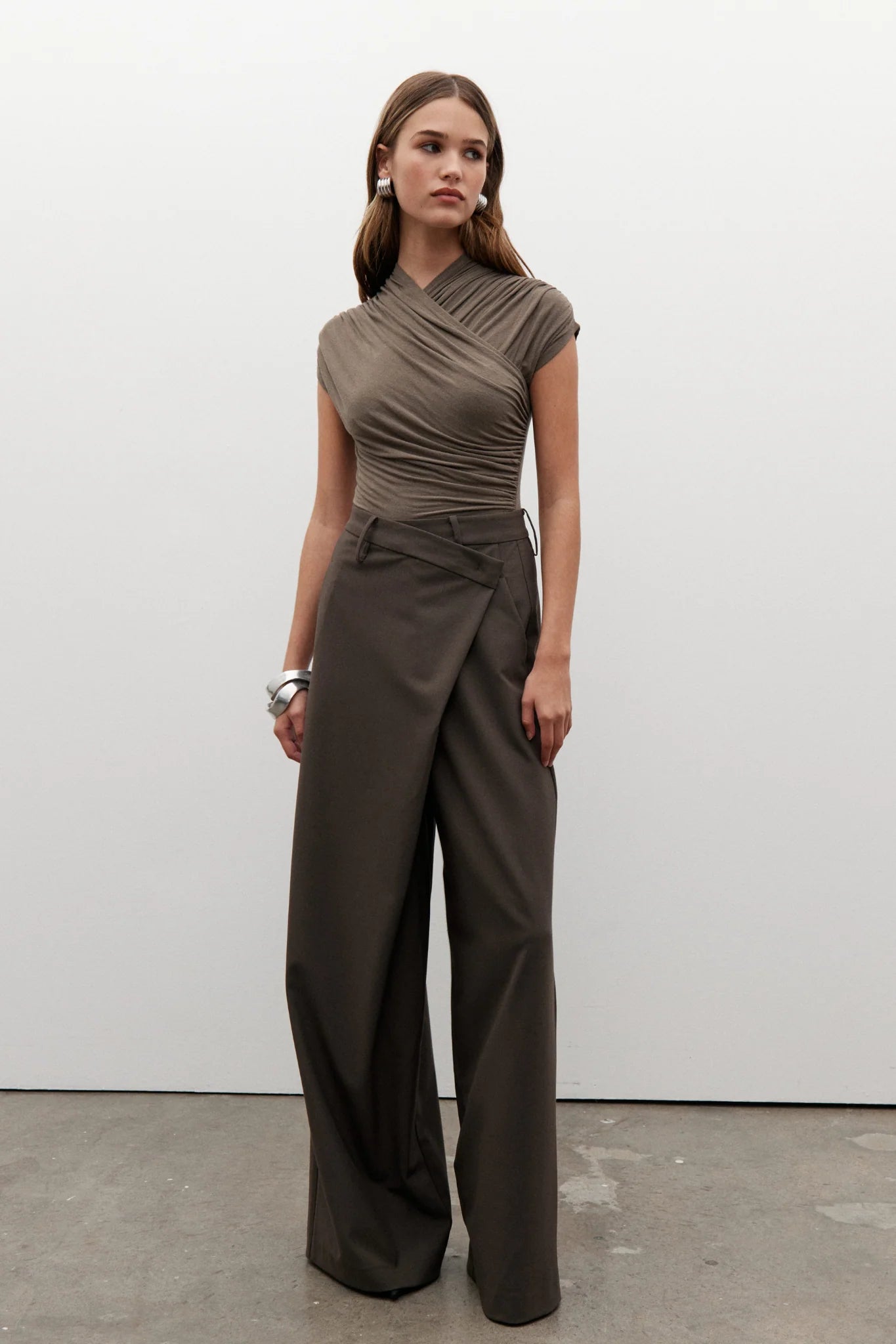 AMRITA SLEEVELESS BODYSUIT - BABY & MINK