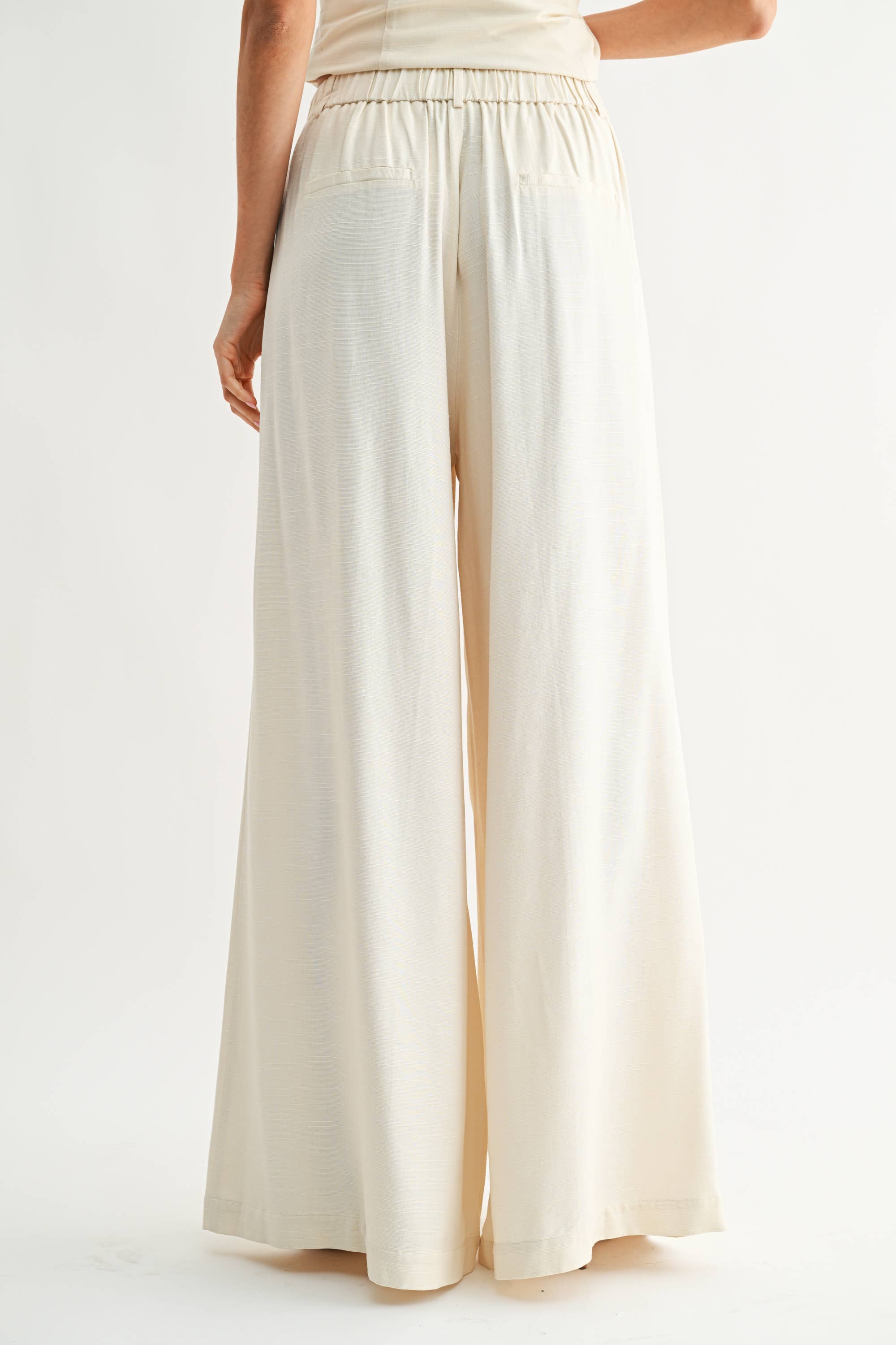 CJP26785 Wide-Leg Pleated Trousers