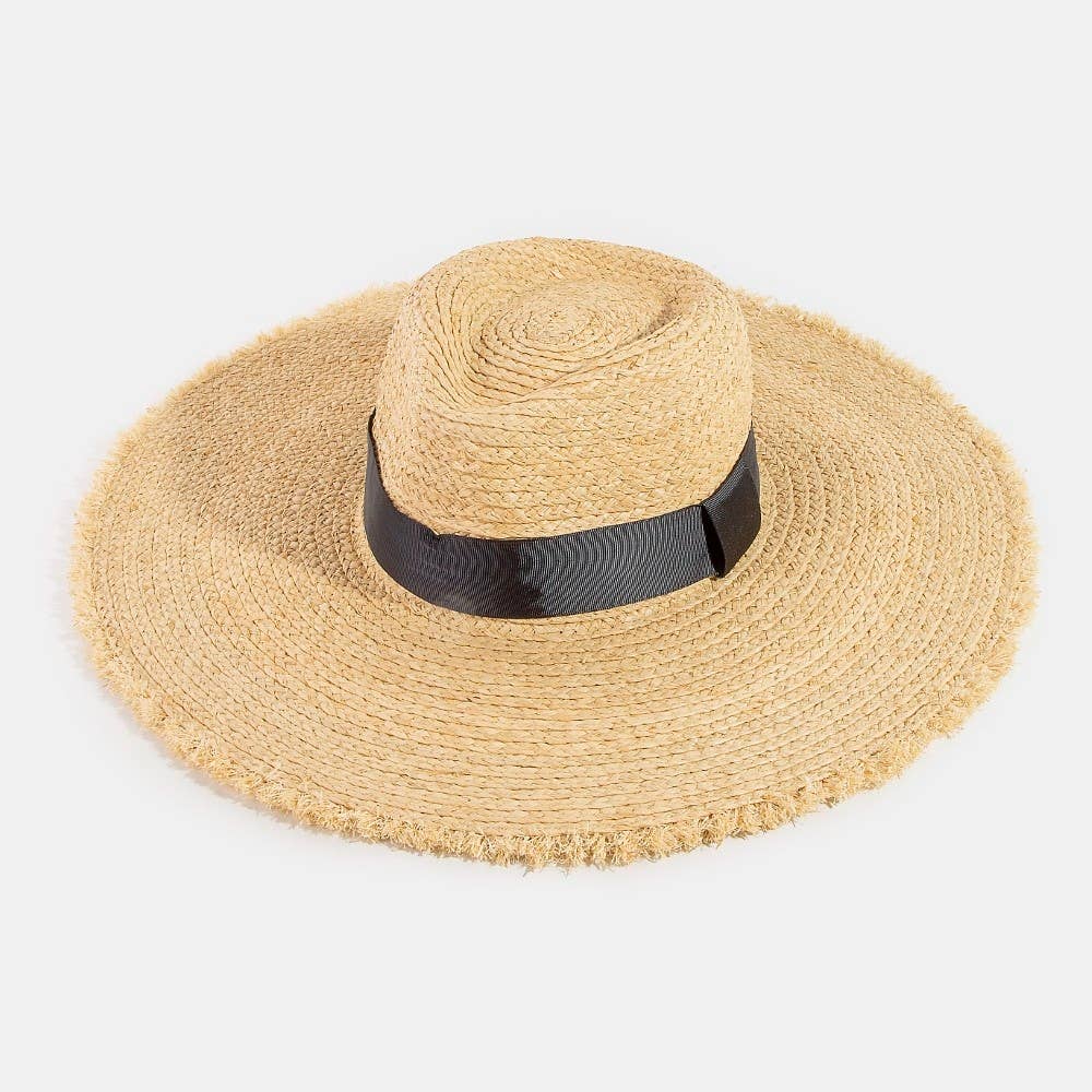Raffia Straw Fringe Fashion Sun Hat