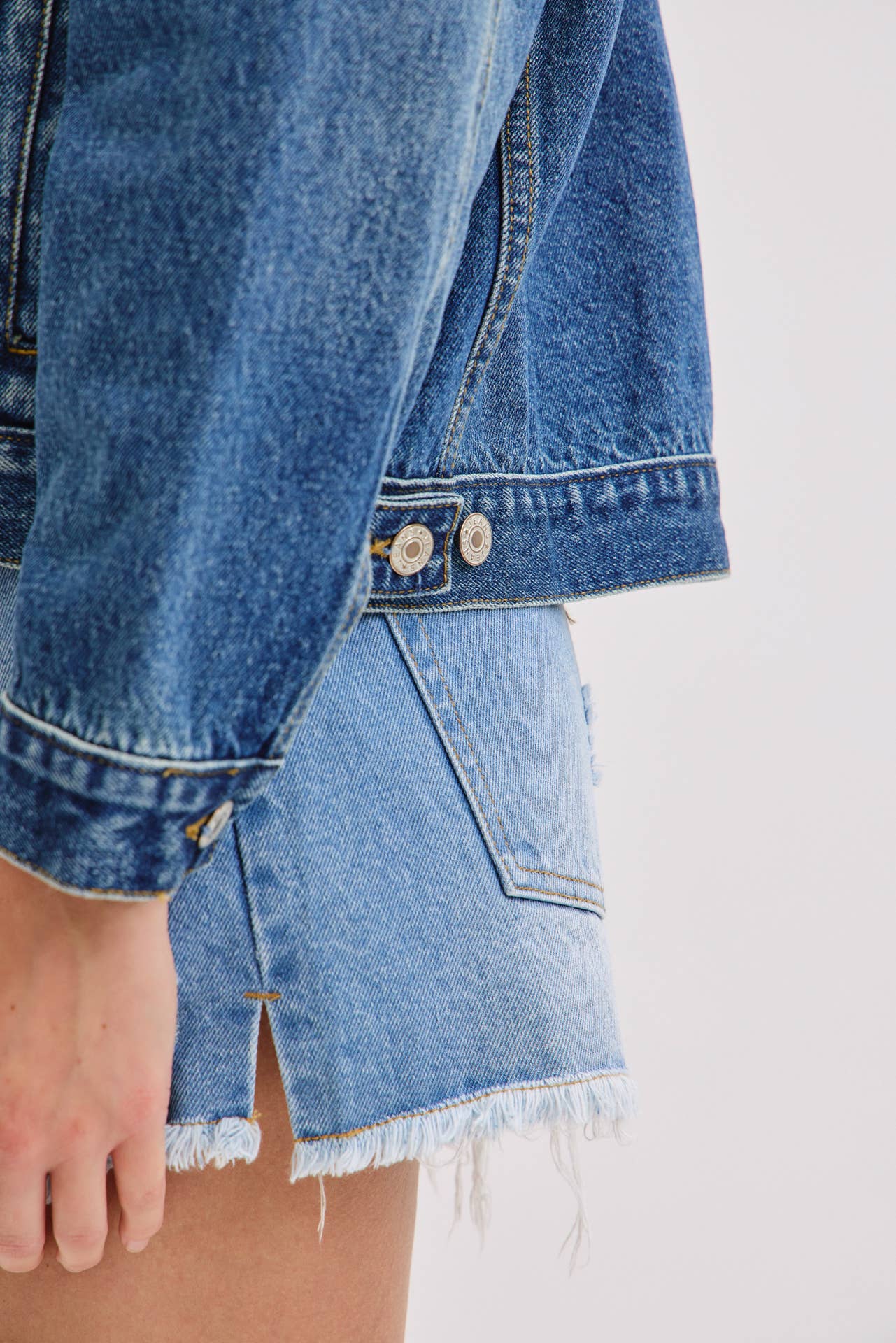 BOYFRIEND DENIM JACKET WITH A MODERN TWIST