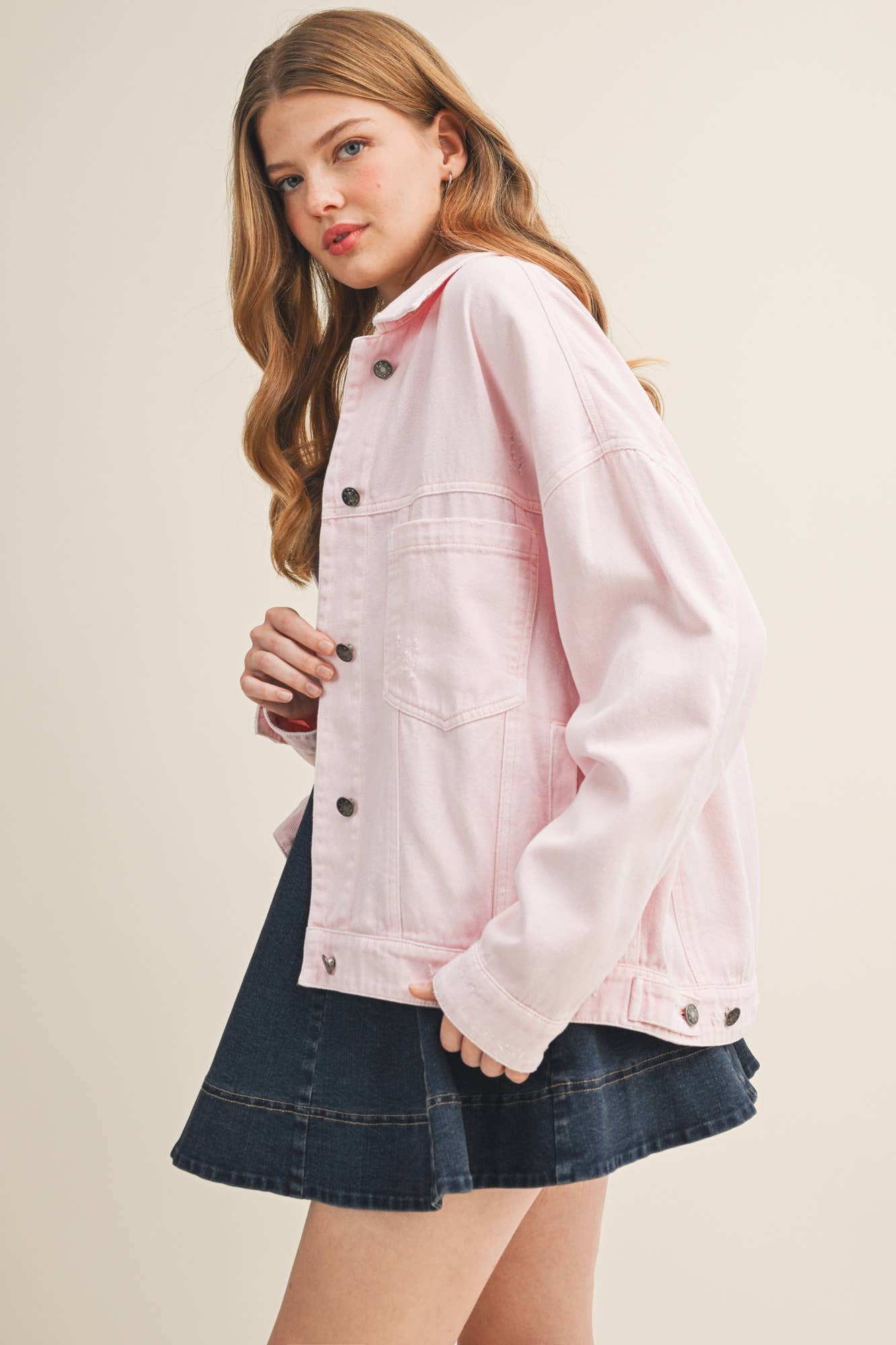 BACK PLEATED JACKET