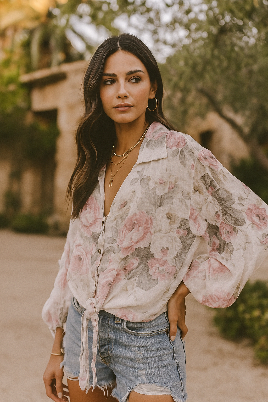 Yesmina Linen Top
