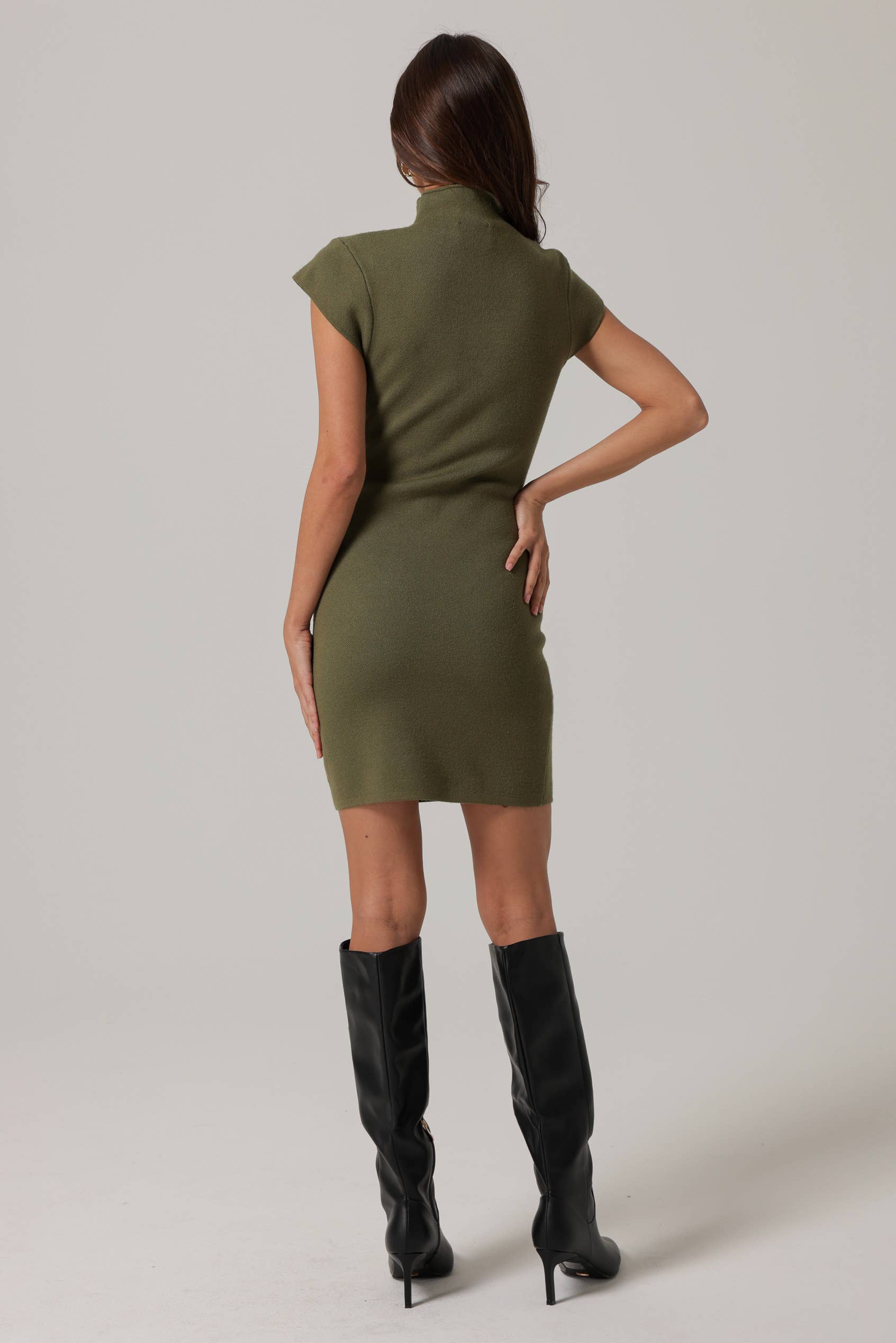 RUMI MINI SWEATER DRESSS