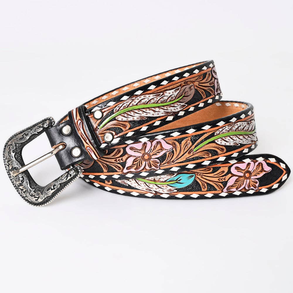LC-ADBLF155 Genuine American Leather Belt Men and Women