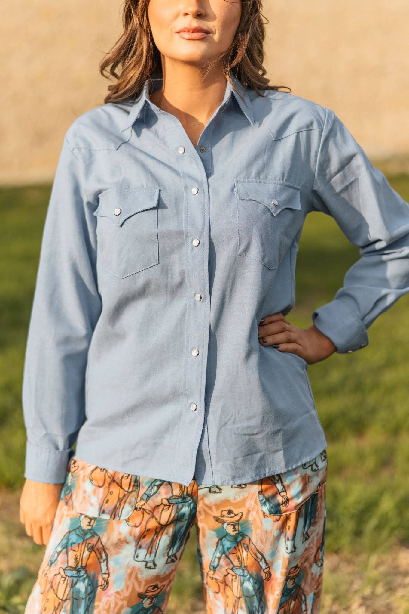 TH19 LIGHT DENIM CHAMBRAY (7 Piece)