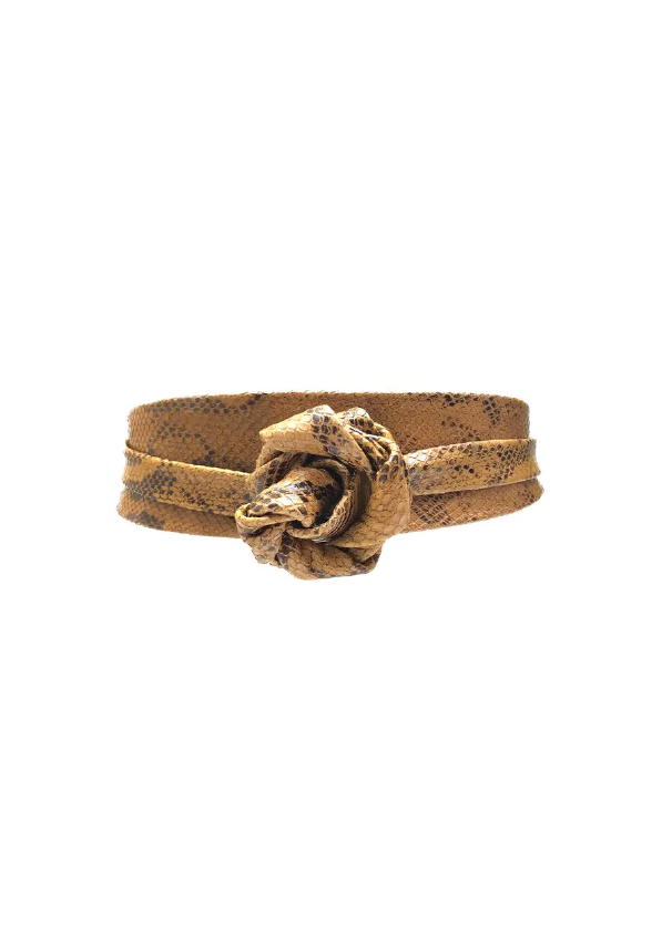 Wrap Belt – Truffle | Statement Finish | Adjustable One size