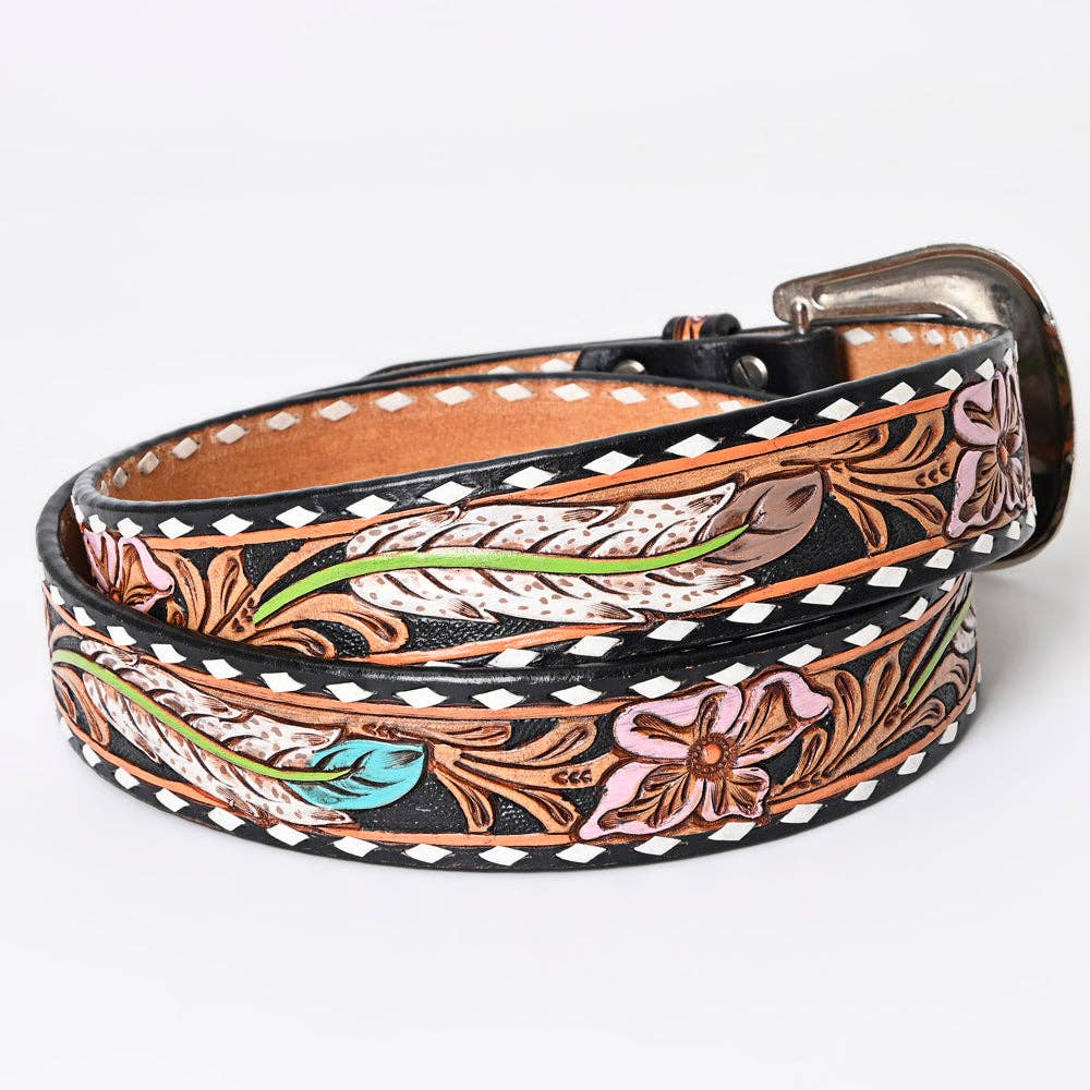 LC-ADBLF155 Genuine American Leather Belt Men and Women