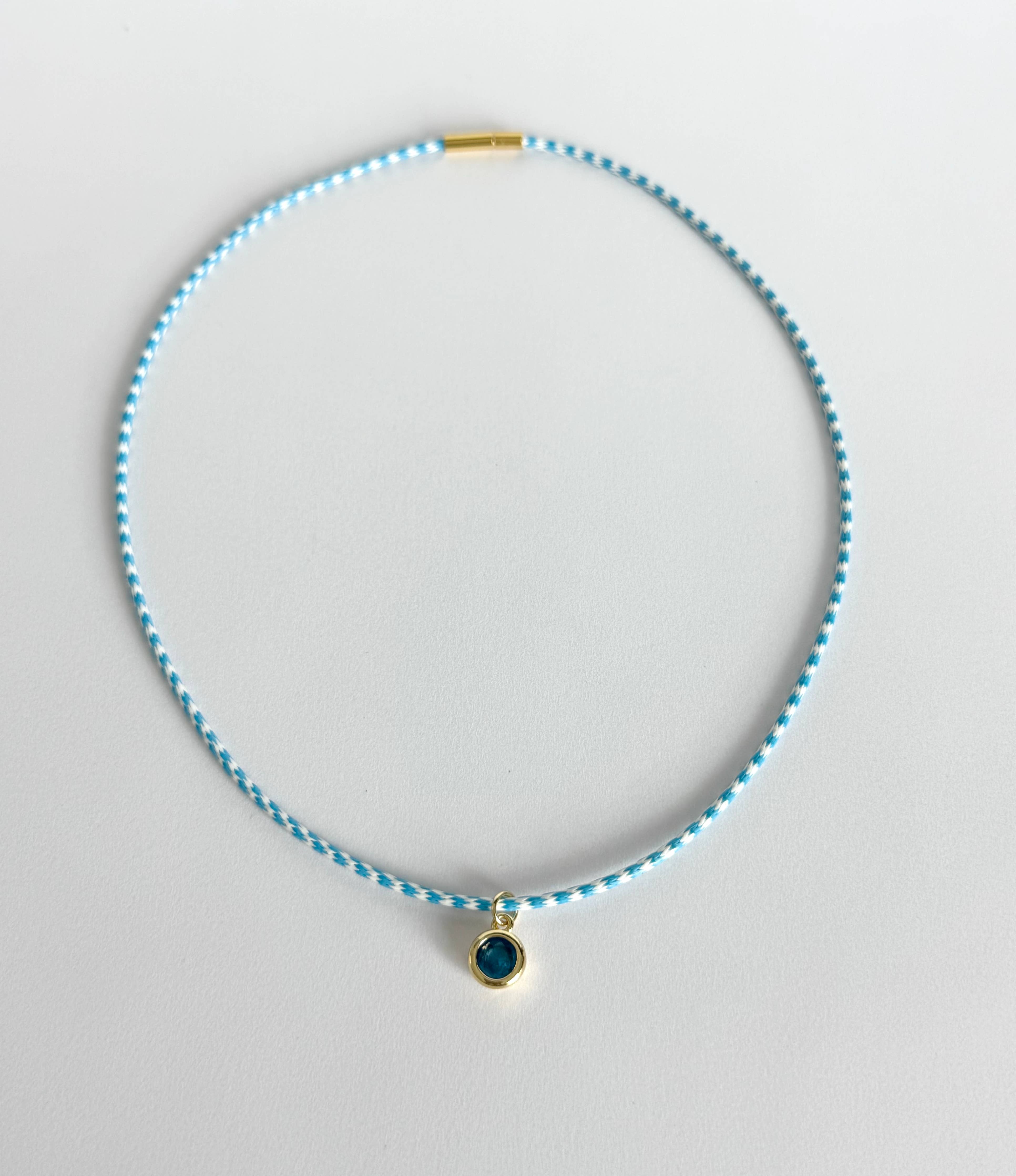 Sapphire Love Choker Necklace