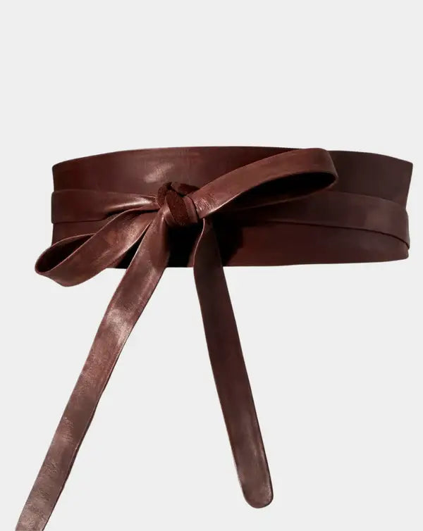 Wrap Belt – Chocolate | Adjustable One-Size | Core Style