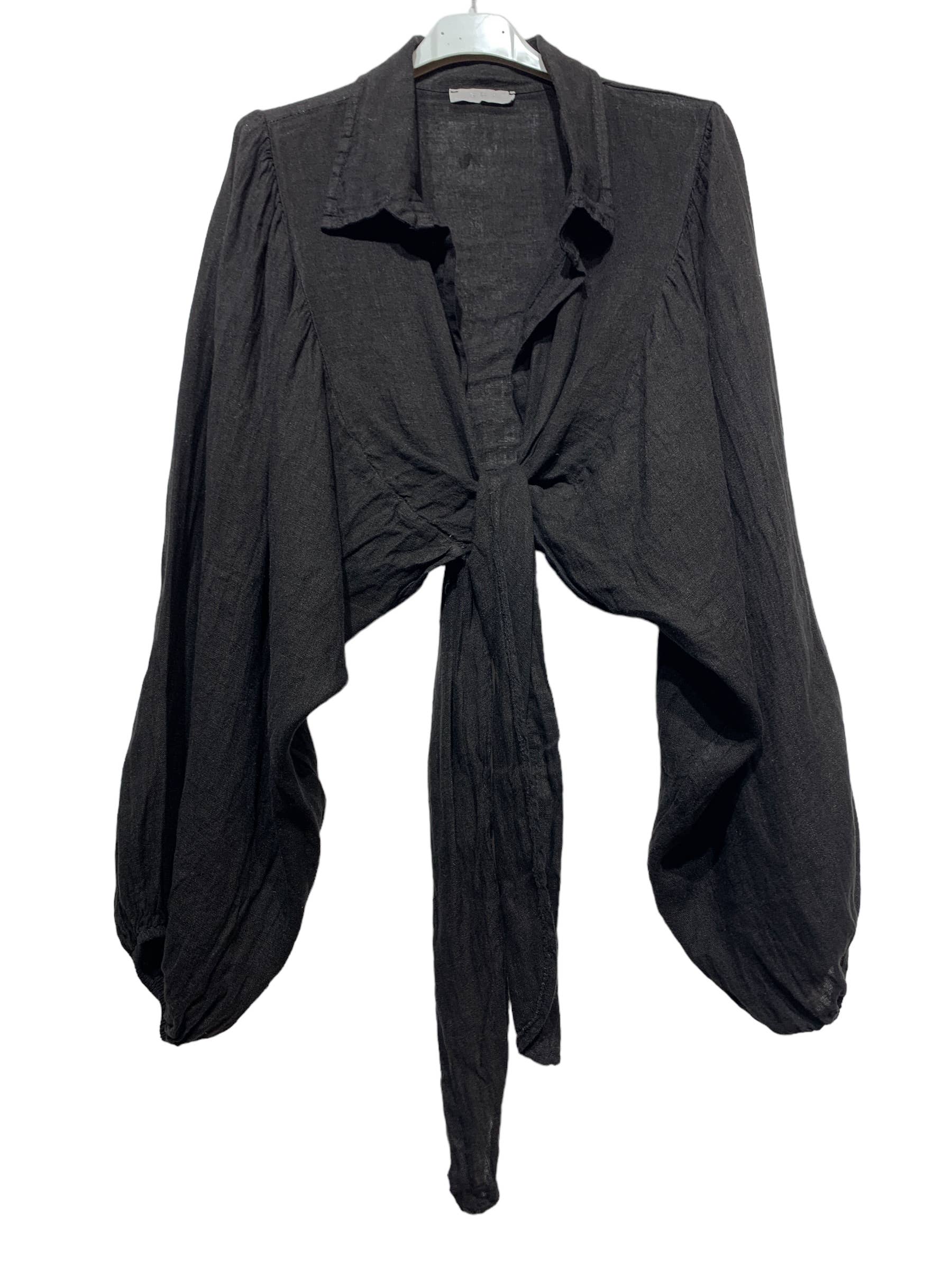 56811 100% LINEN VEST