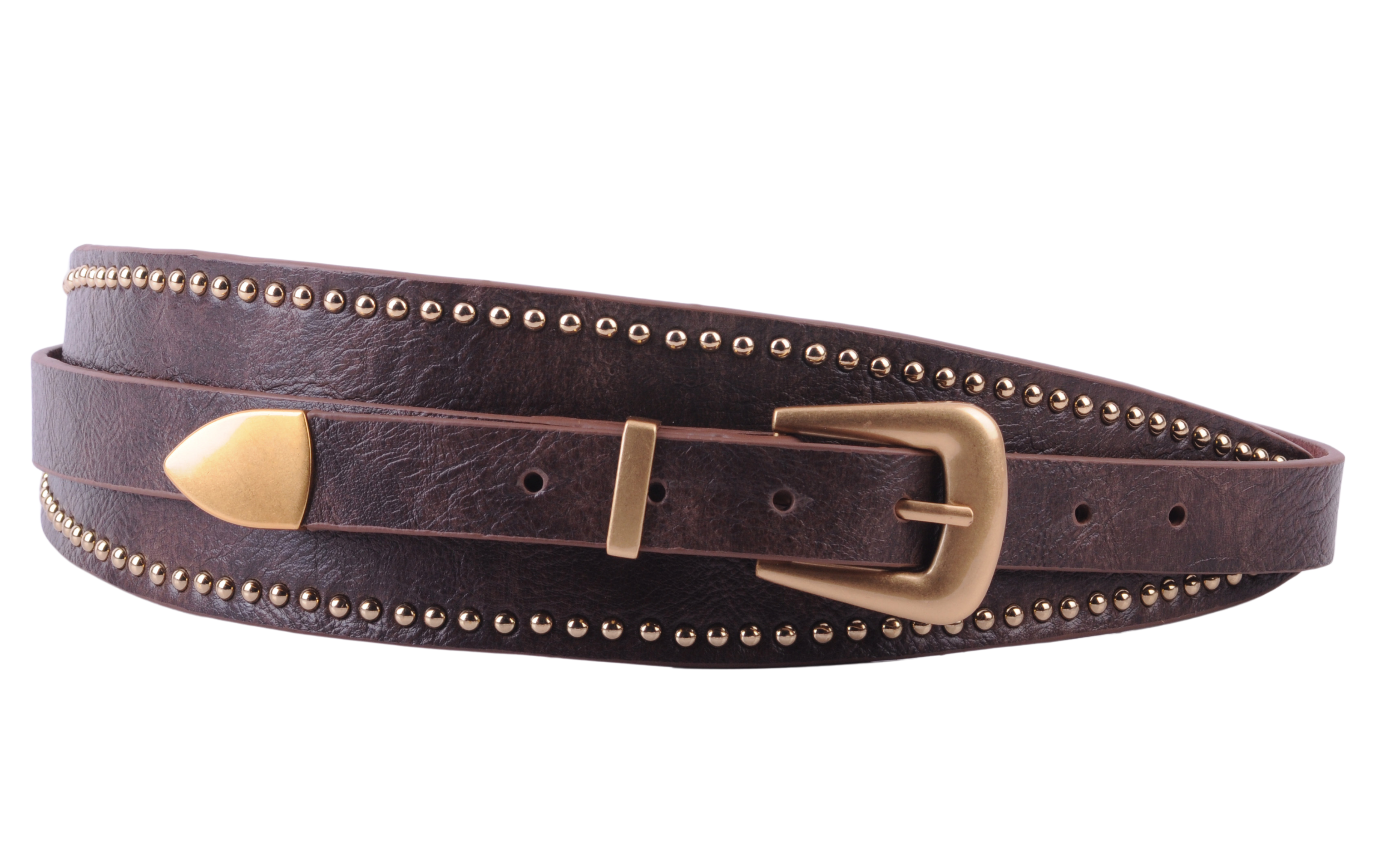 Avant Garde Studded Western Belt|Runway-Inspired Piece