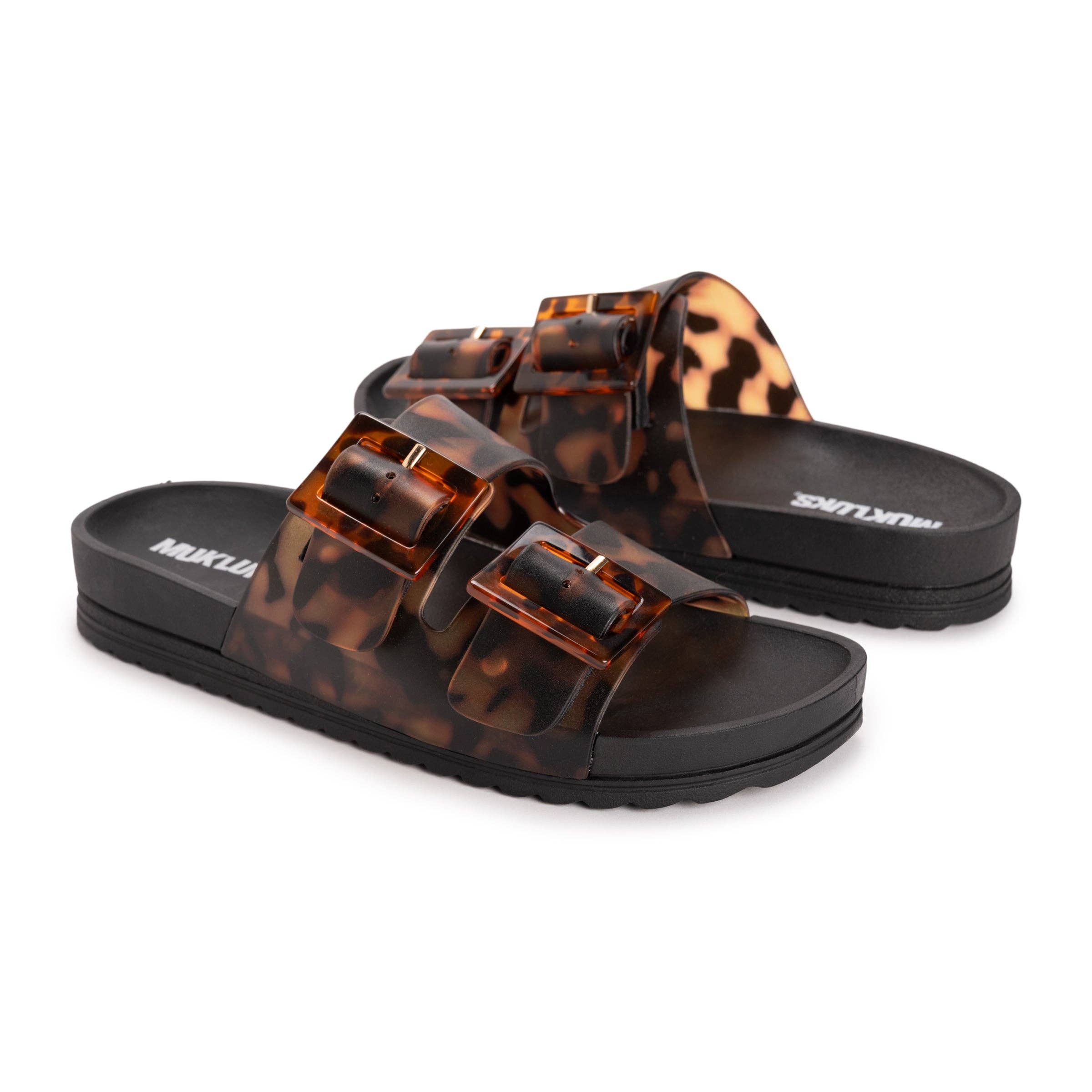Muk Luks Women's Grand Cayman Lucite Sandal