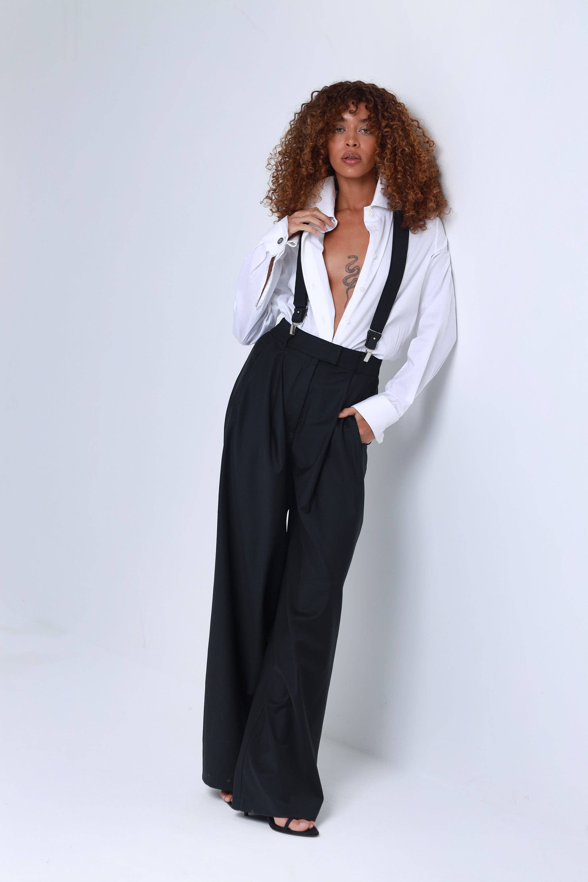 Imperiosa Classic White Shirt with French Cuffs