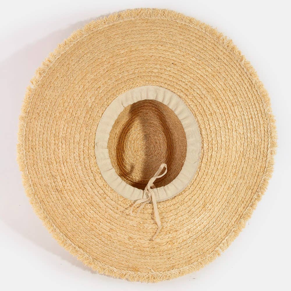 Raffia Straw Fringe Fashion Sun Hat