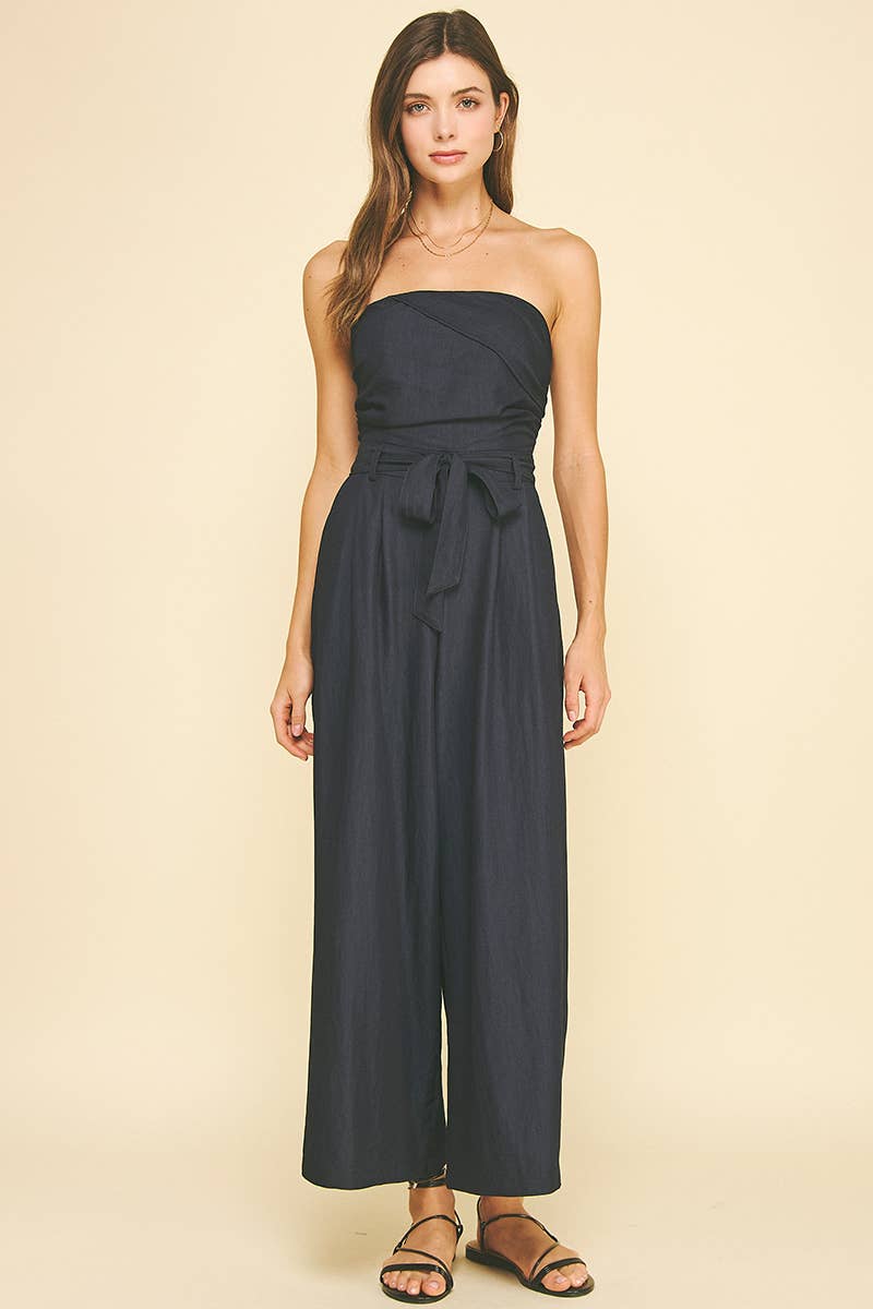 TUBE SLEEVELESS JUMPSUIT - 6522B