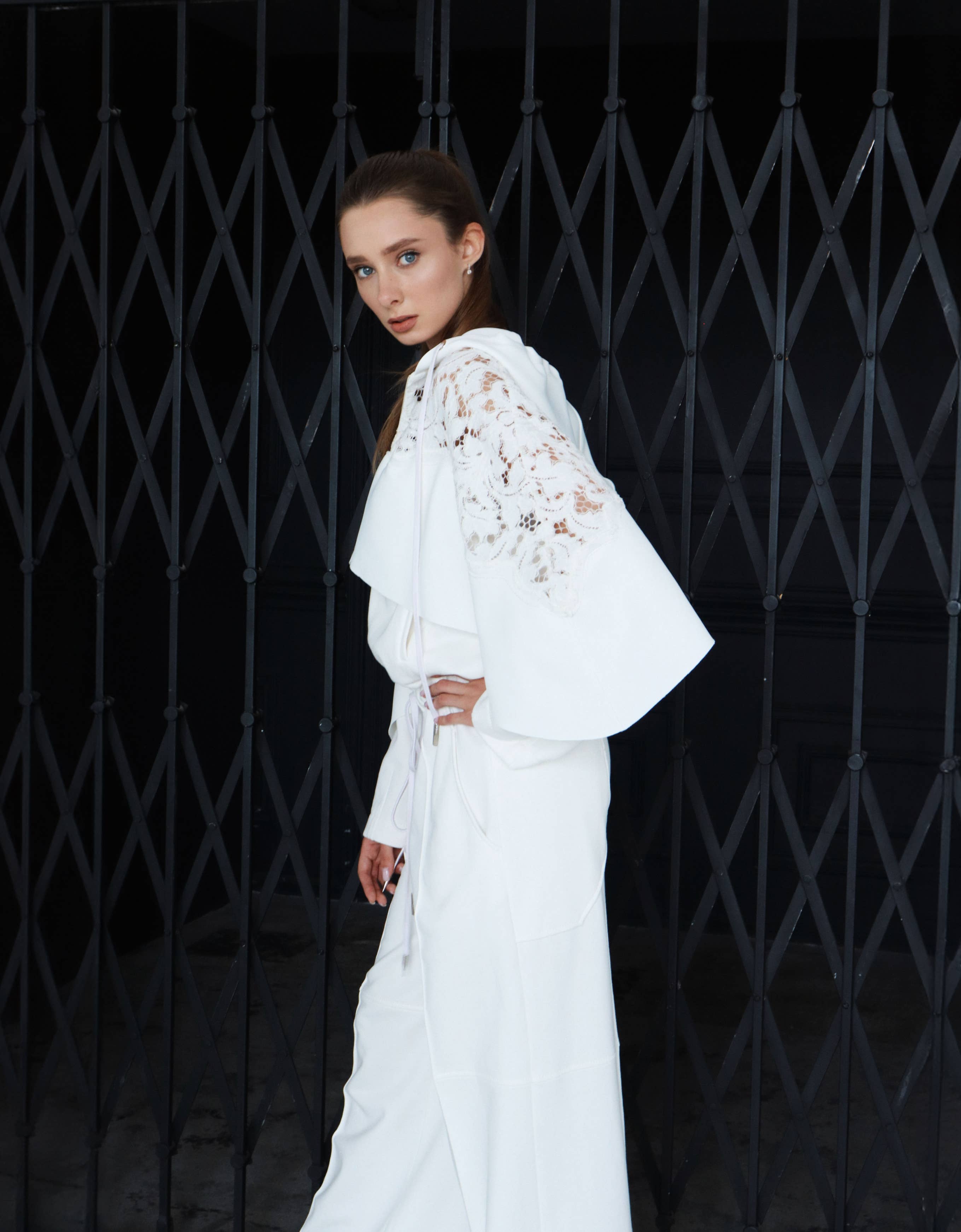 Flora Openwork Jumpsuit
