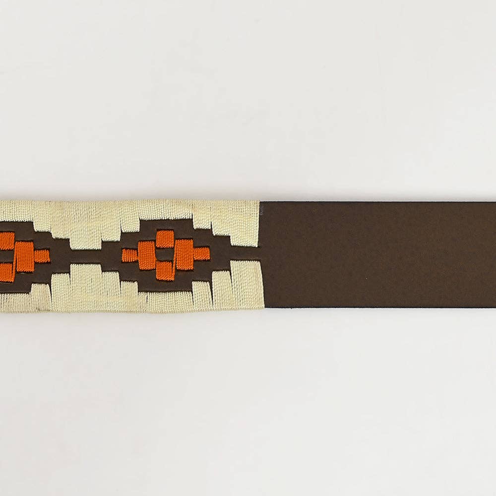 BEG139-Western Leather Belt