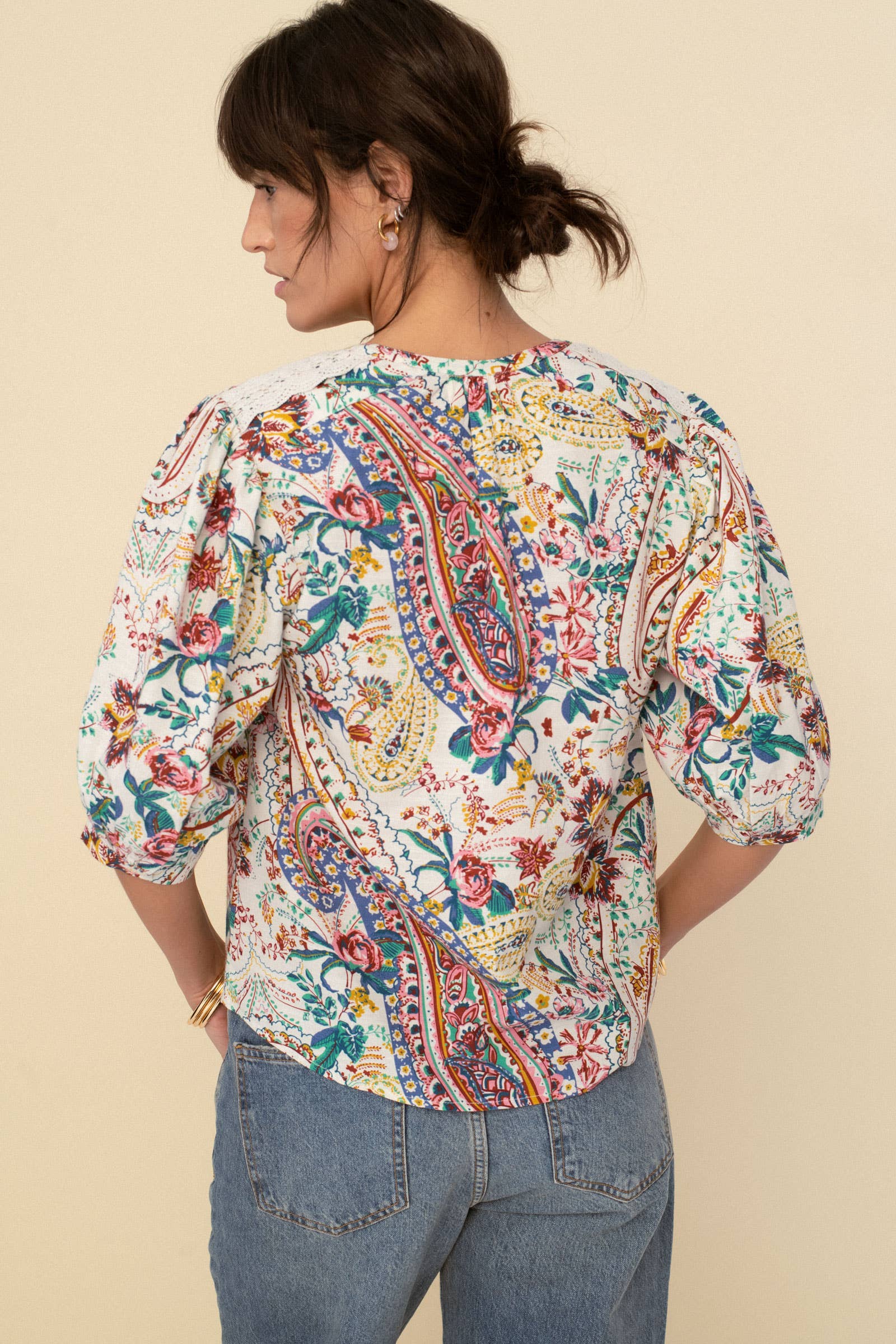 Luisa blouse ecru