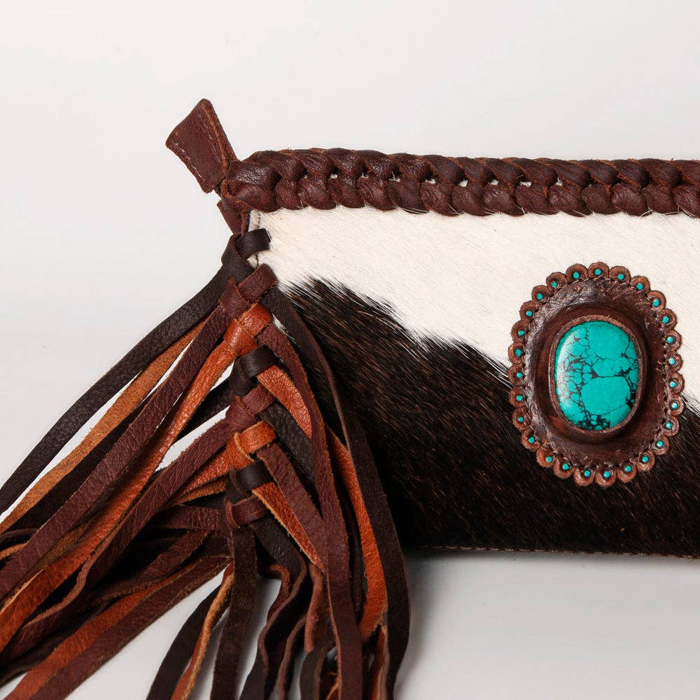 ADBGM271 Clutch Hair-On Genuine Western Leather Women Bag