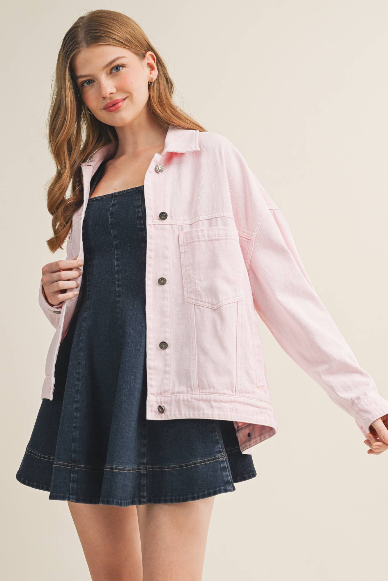 BACK PLEATED JACKET