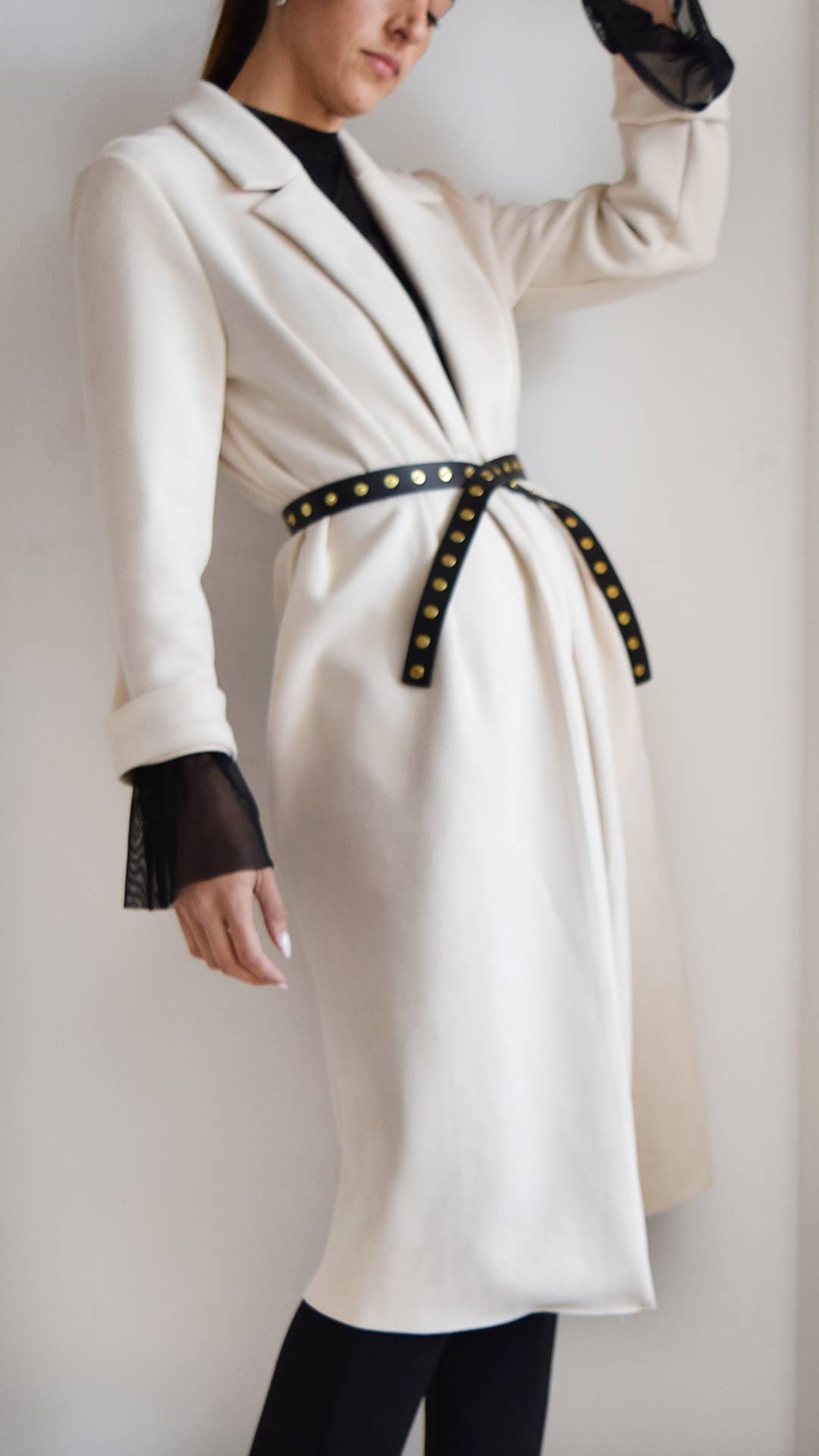 Callie Belt – Gold | One-Size Snap Belt