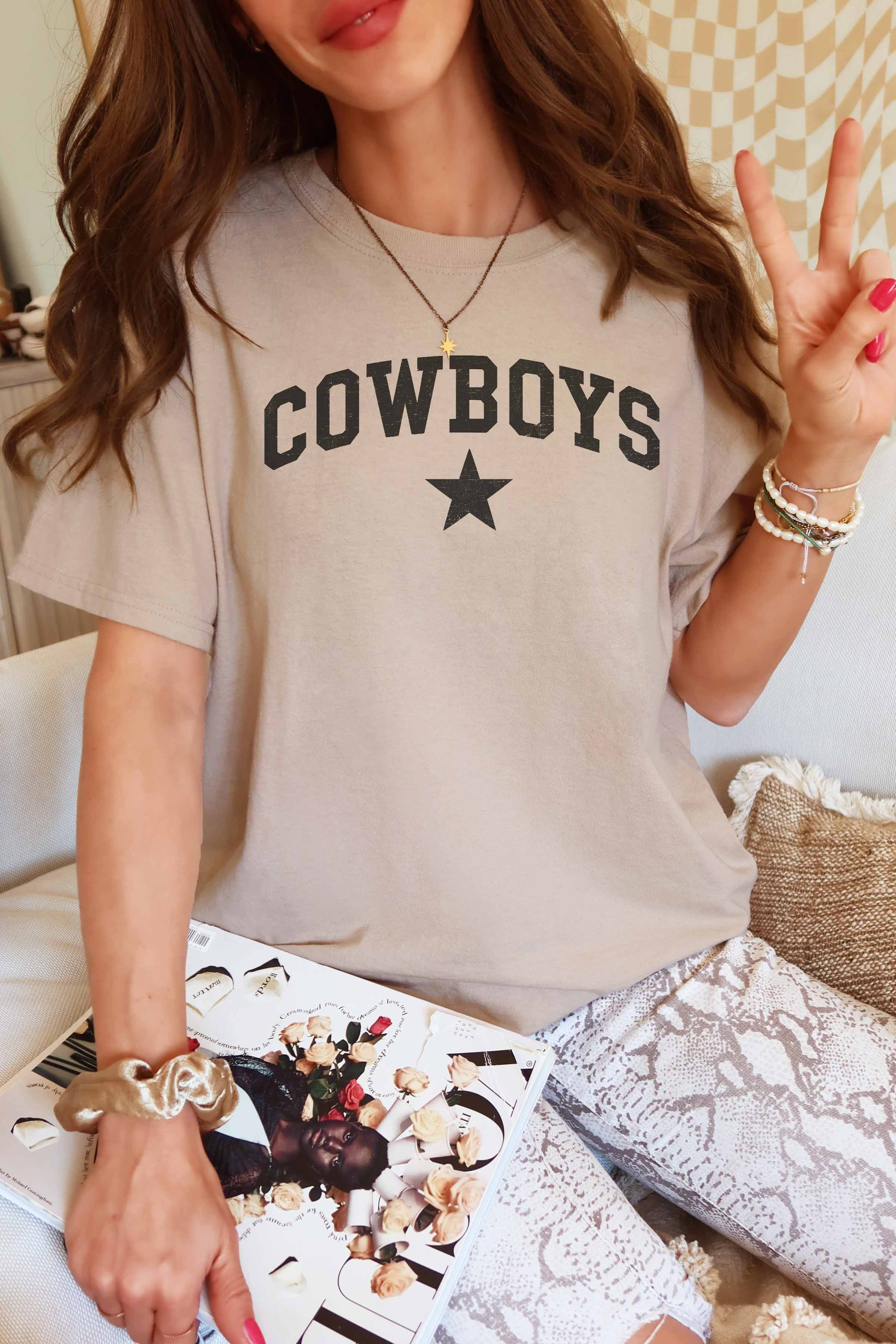 [G2167X-OTS]-COWBOYS OVERSIZED TEE