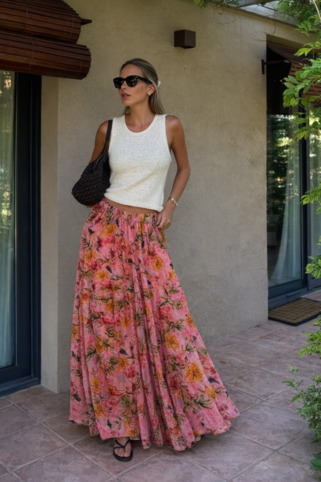 Pink Ellena Skirt