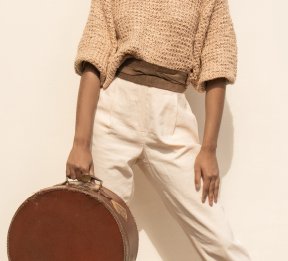 Wrap Belt – Truffle | Statement Finish | Adjustable One size
