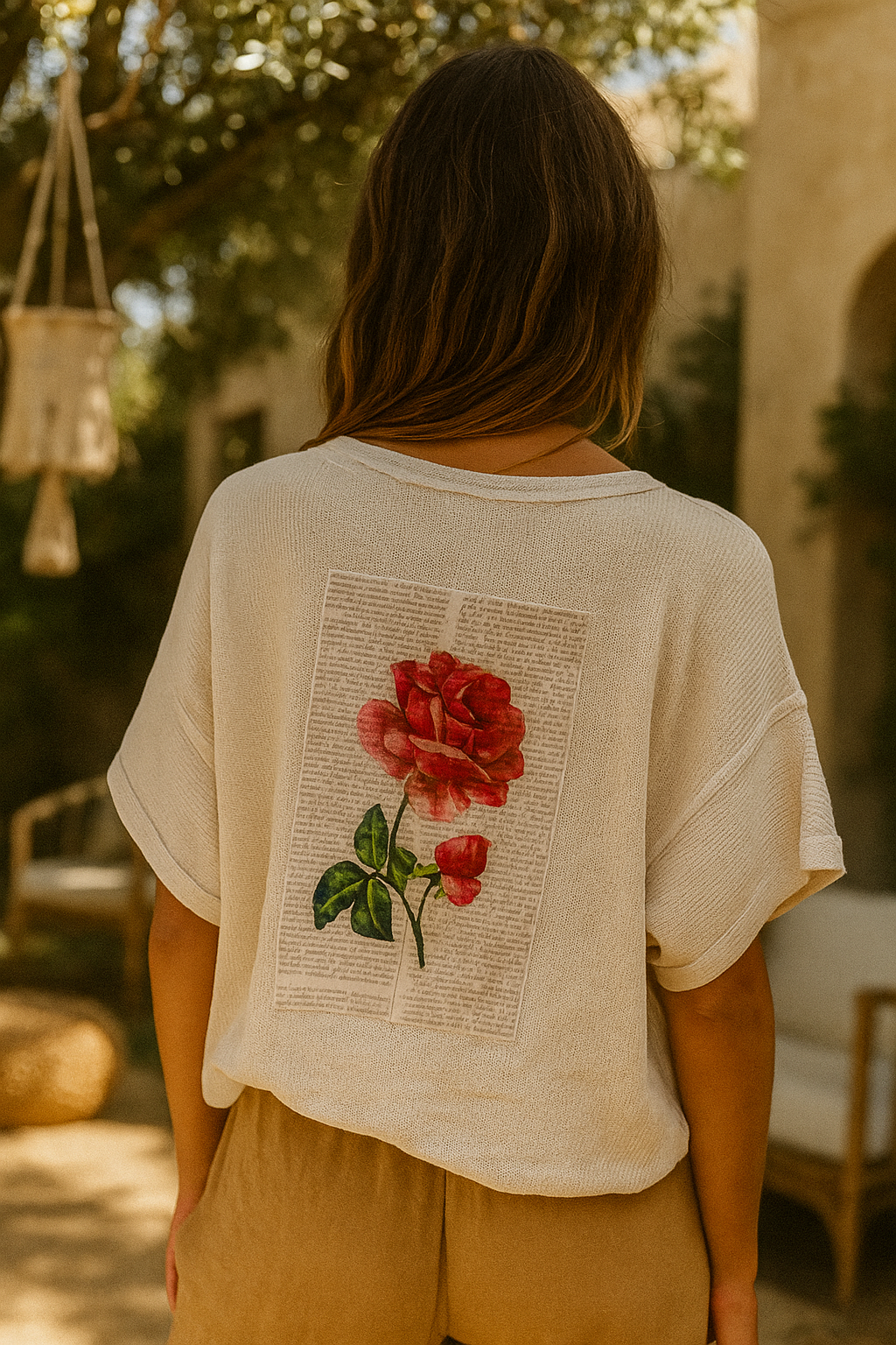 La Vie en Rose Tee