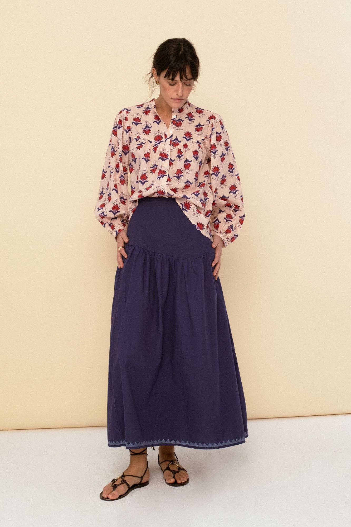 Vanessa blouse peach: XL