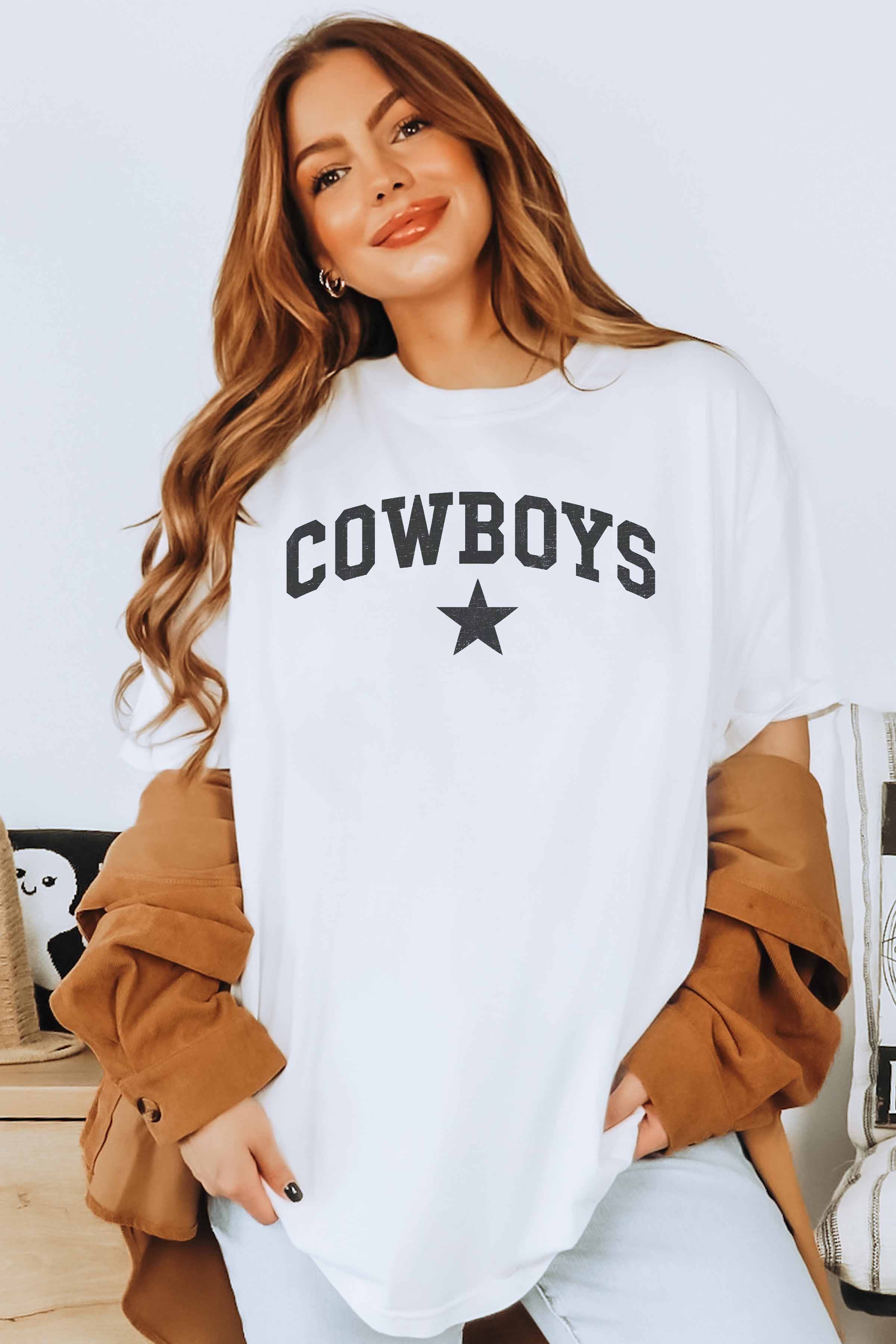 [G2167X-OTS]-COWBOYS OVERSIZED TEE