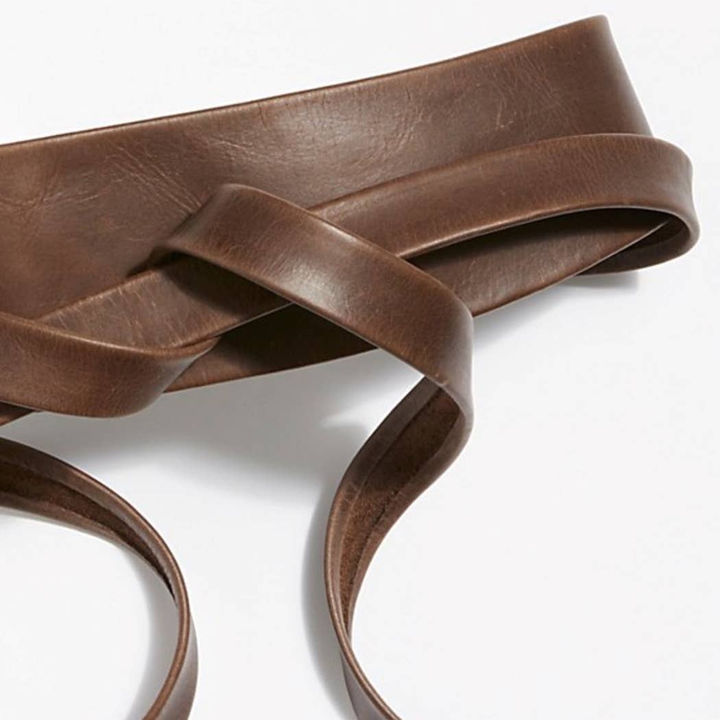 Wrap Belt – Chocolate | Adjustable One-Size | Core Style