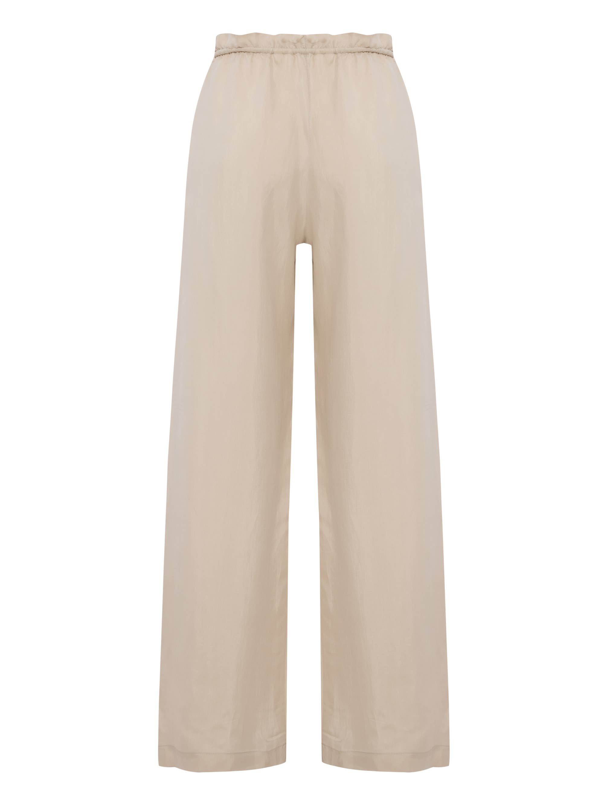 Lucid Flow Tie Pants - Sand