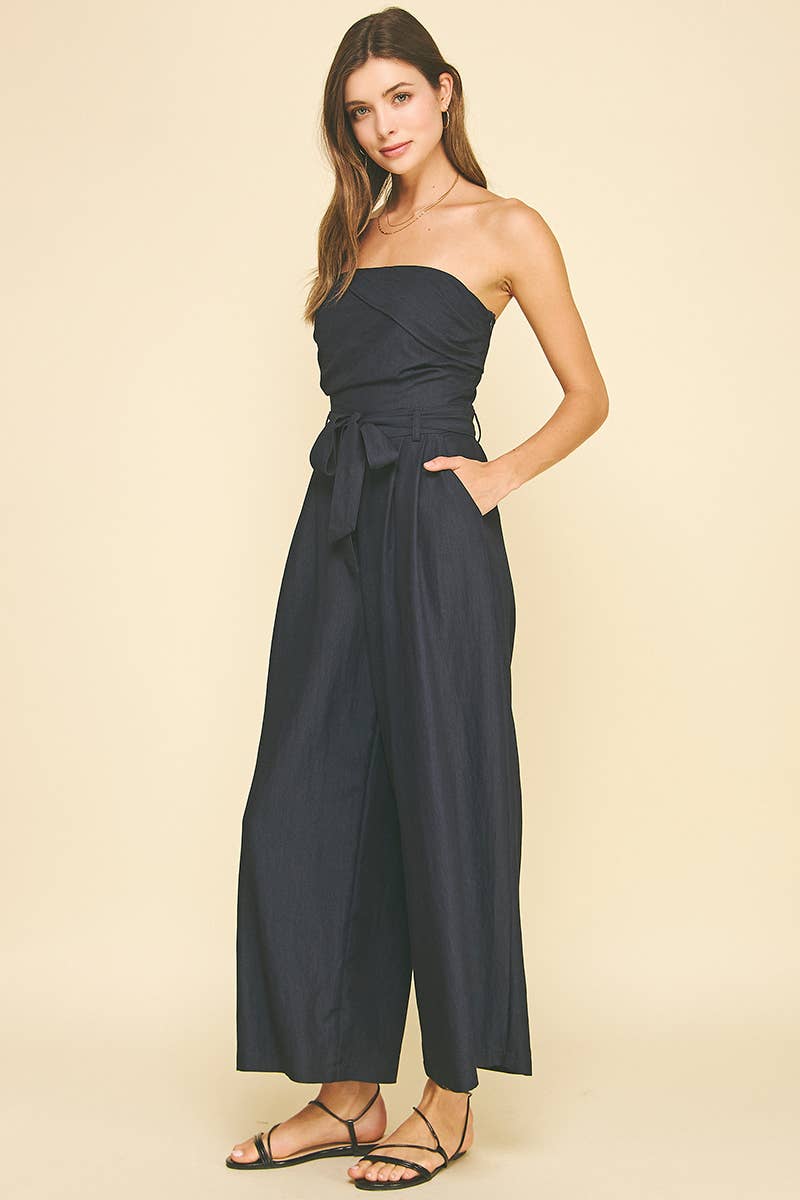 TUBE SLEEVELESS JUMPSUIT - 6522B
