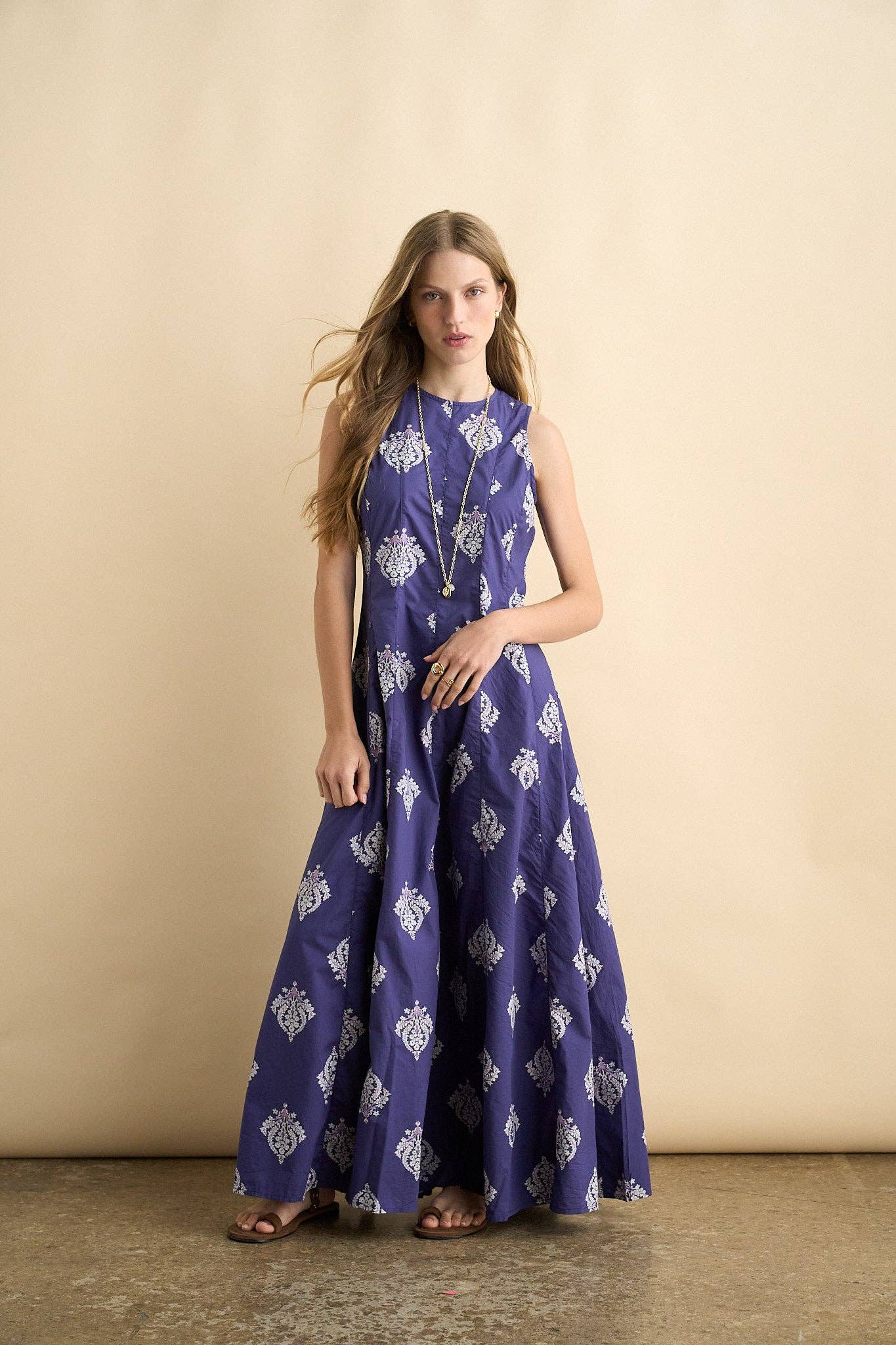 Helena dress blue