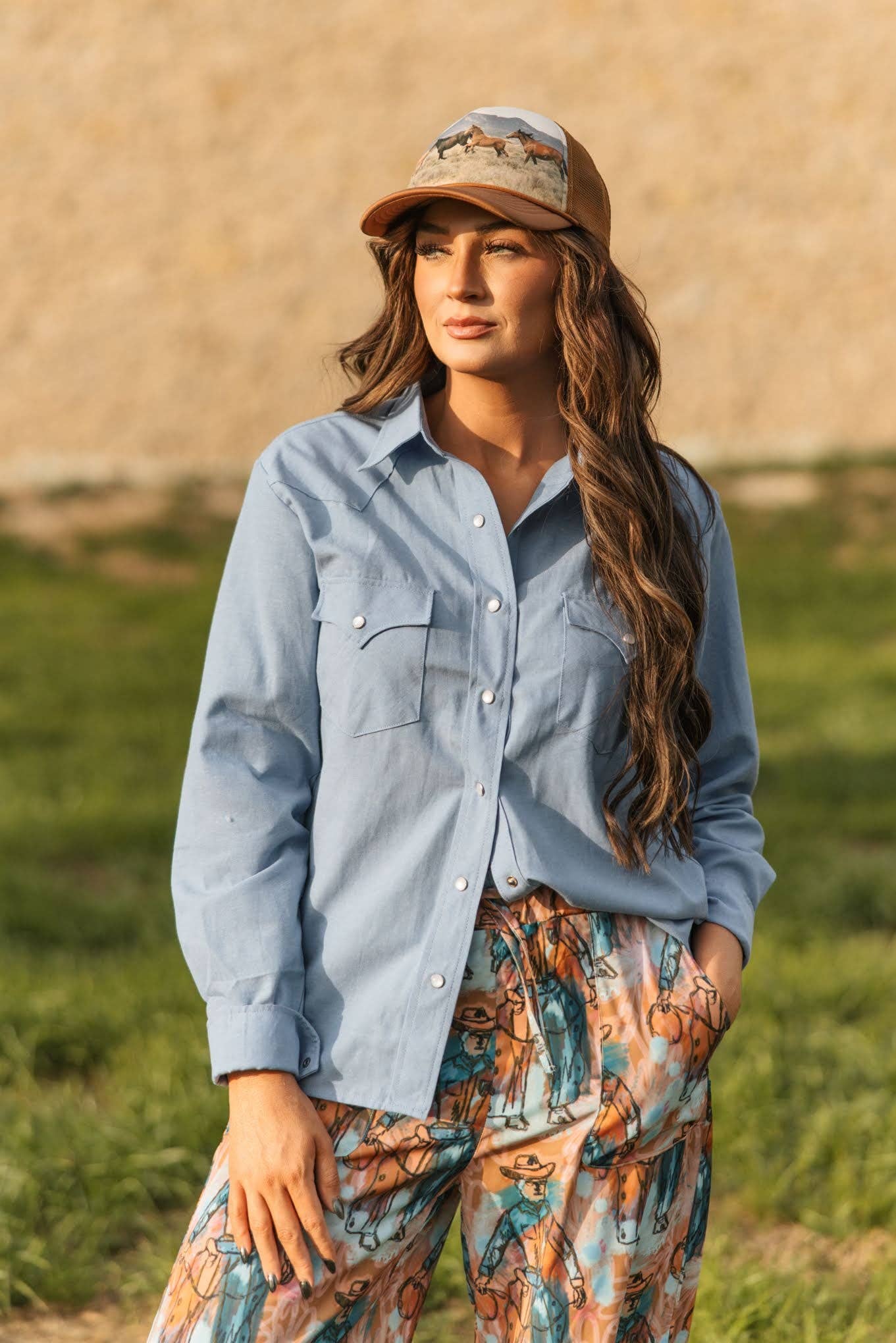 TH19 LIGHT DENIM CHAMBRAY (7 Piece)