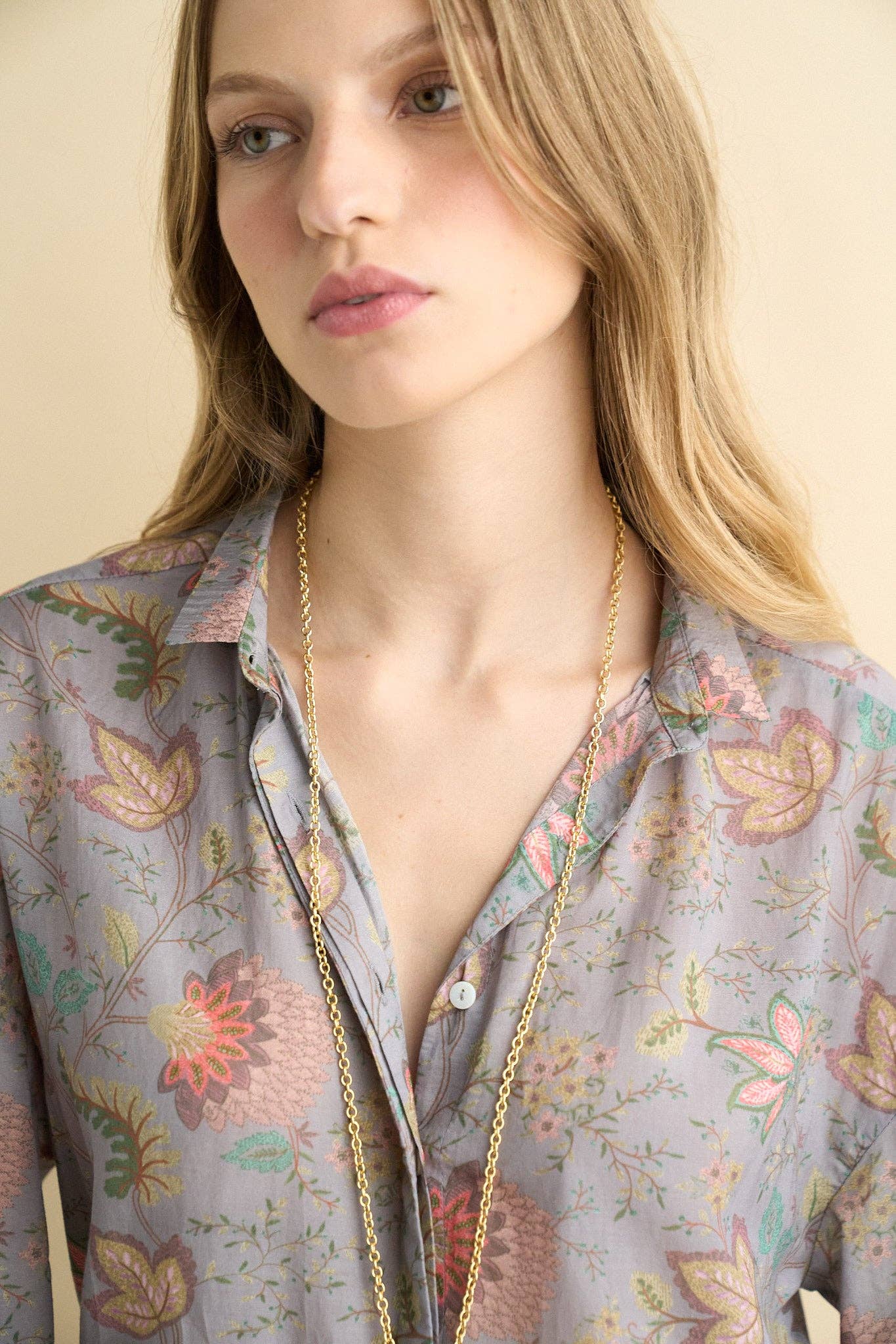 Alexa blouse blue