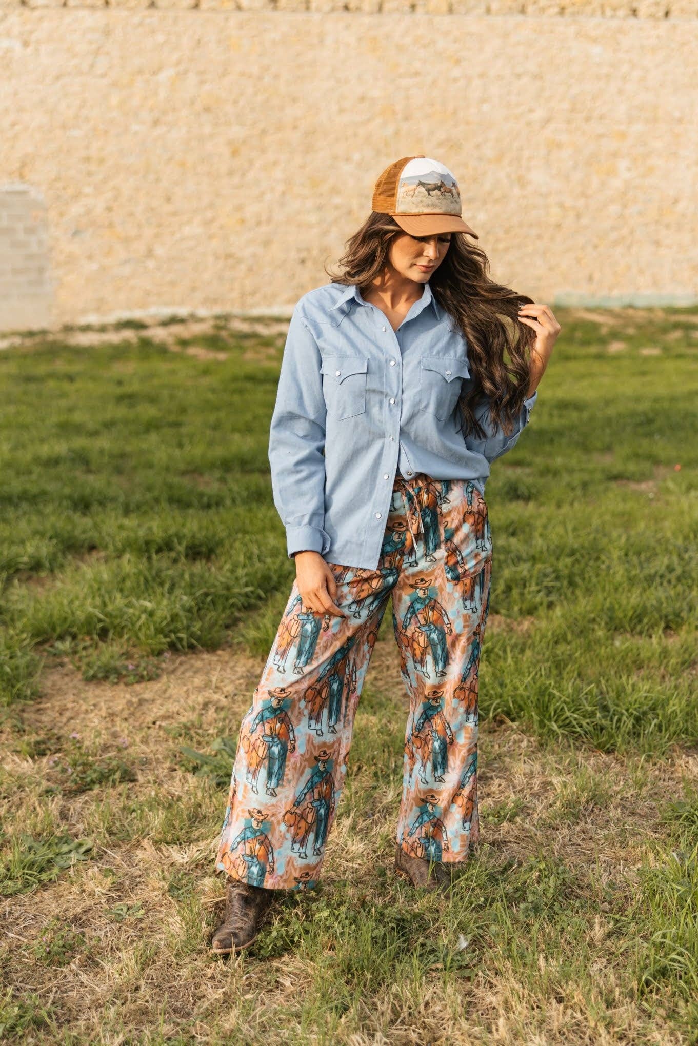 TH19 LIGHT DENIM CHAMBRAY (7 Piece)