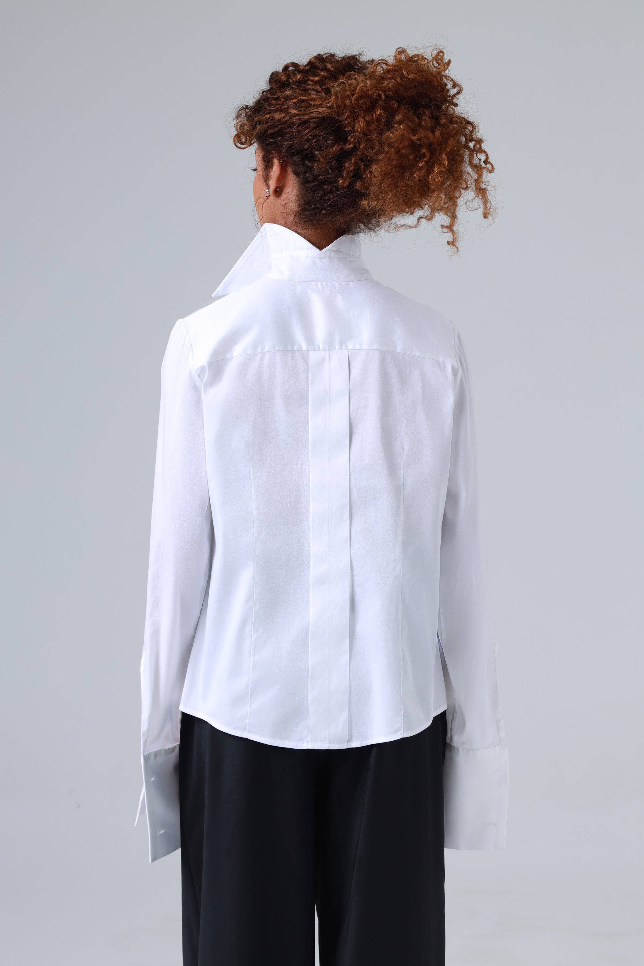 Imperiosa Classic White Shirt with French Cuffs