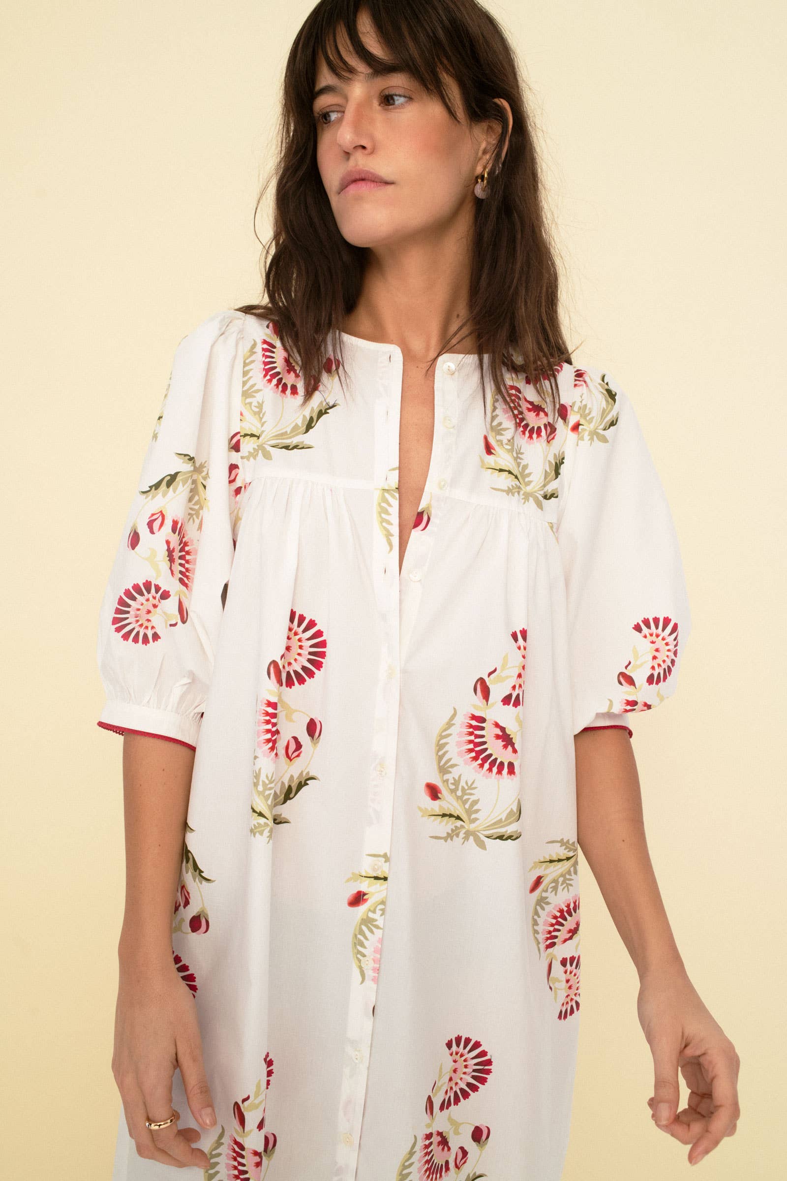 Sofia dress cherry (LAST 18 UNITS)
