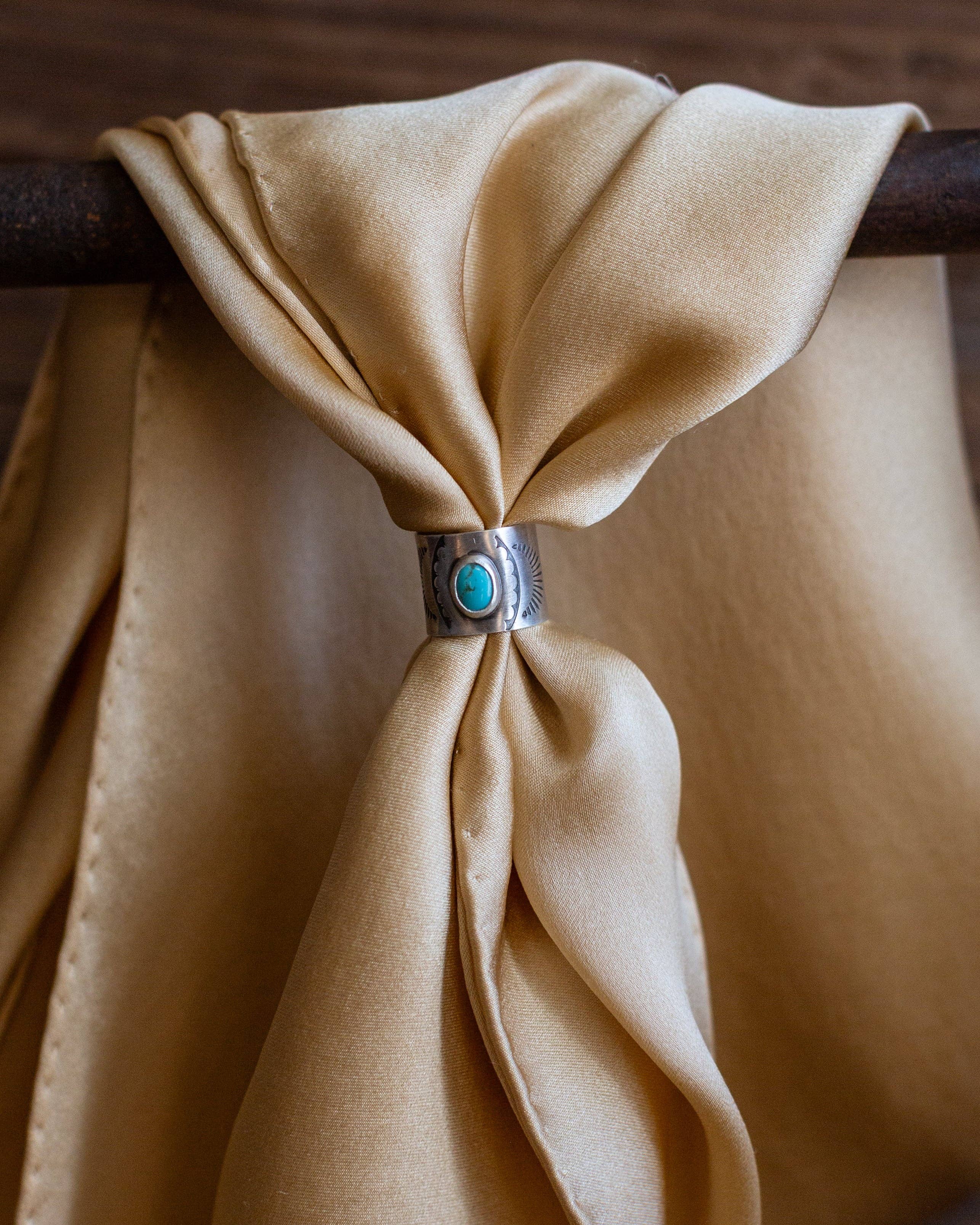 SILVER SCARF SLIDE