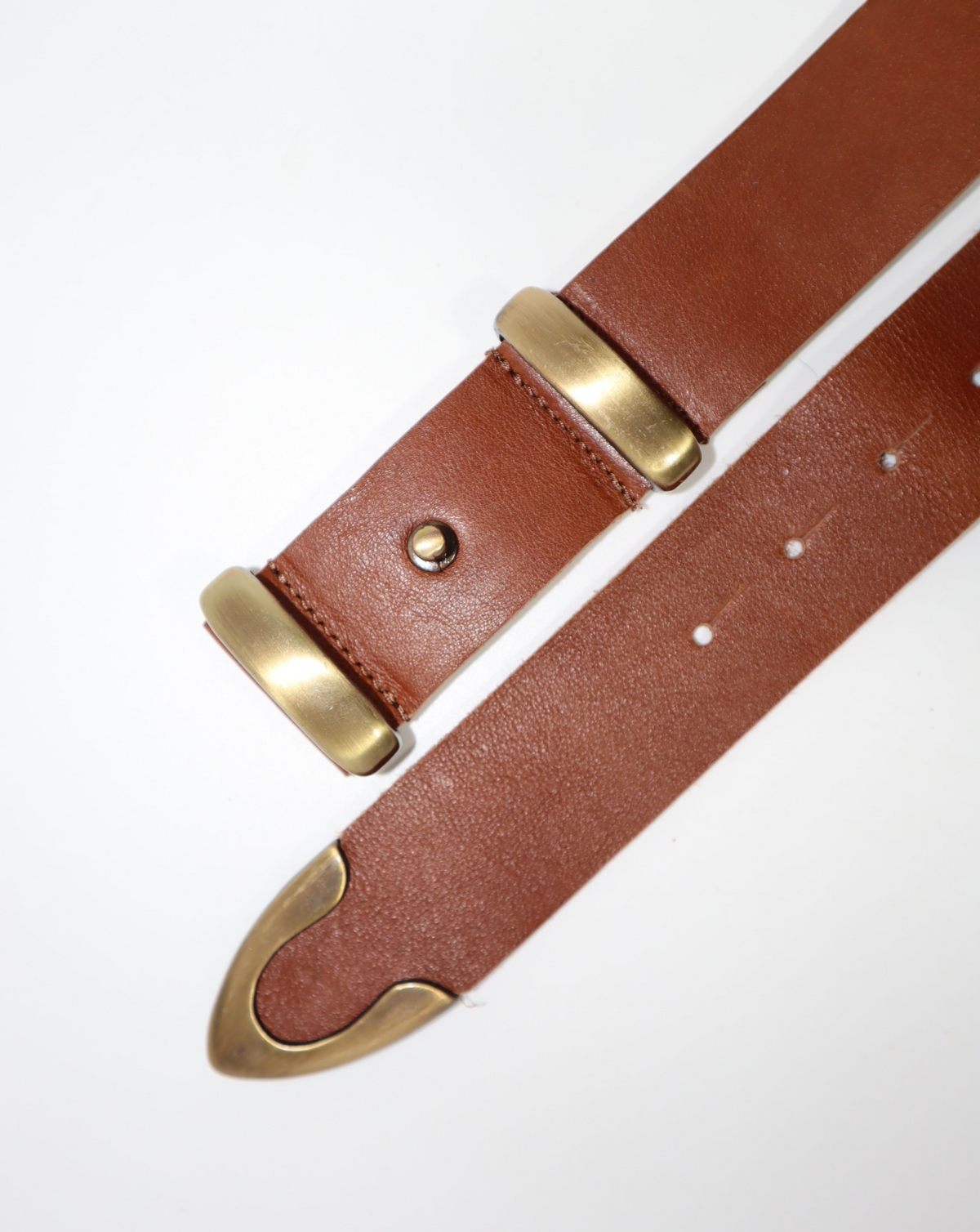 Hazel Belt – Whiskey | Utility Double Pin
