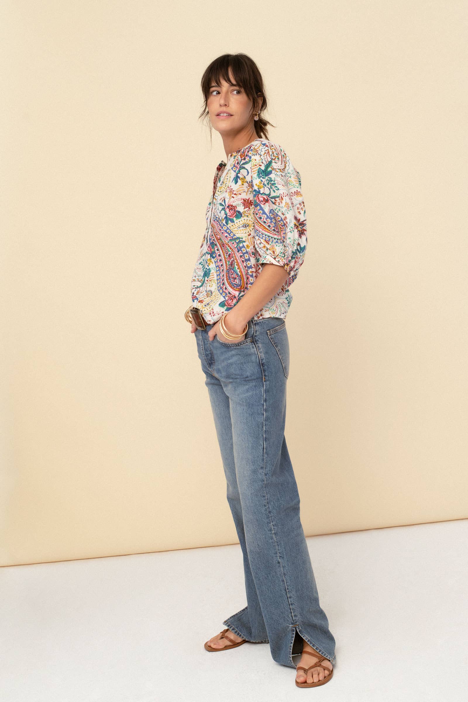 Luisa blouse ecru