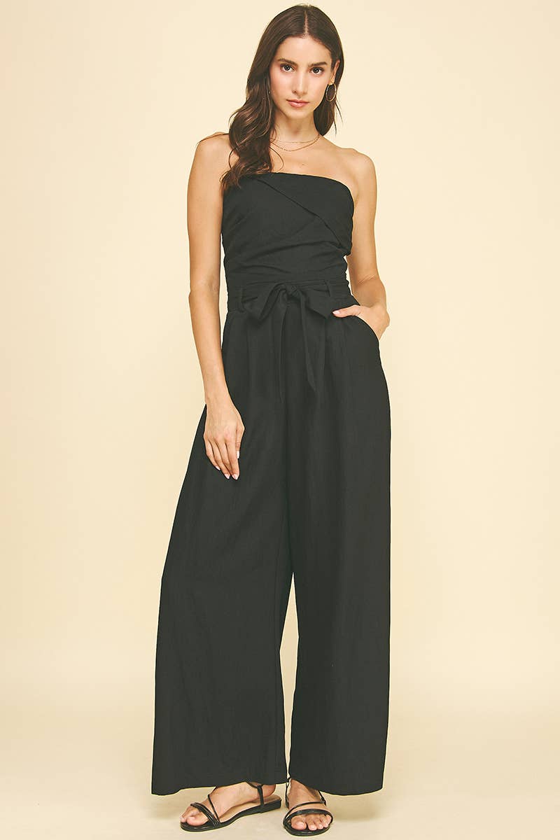 TUBE SLEEVELESS JUMPSUIT - 6522B